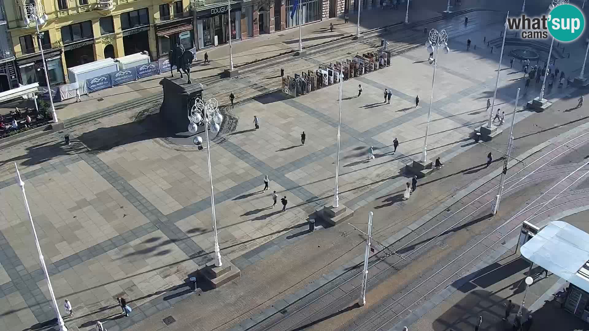 LIVE Webcam Zagreb Hotel Dubrovnik | Ban Jelačić square