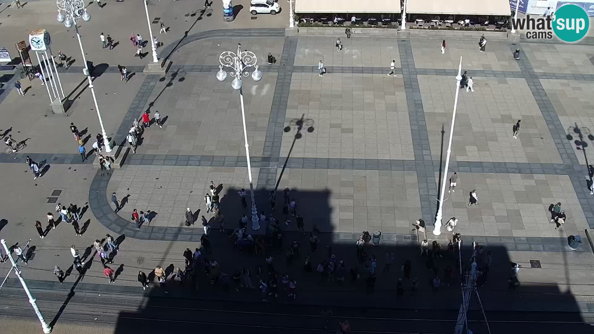 Plaza Ban Jelačić camera en vivo Zagreb – Hotel Dubrovnik