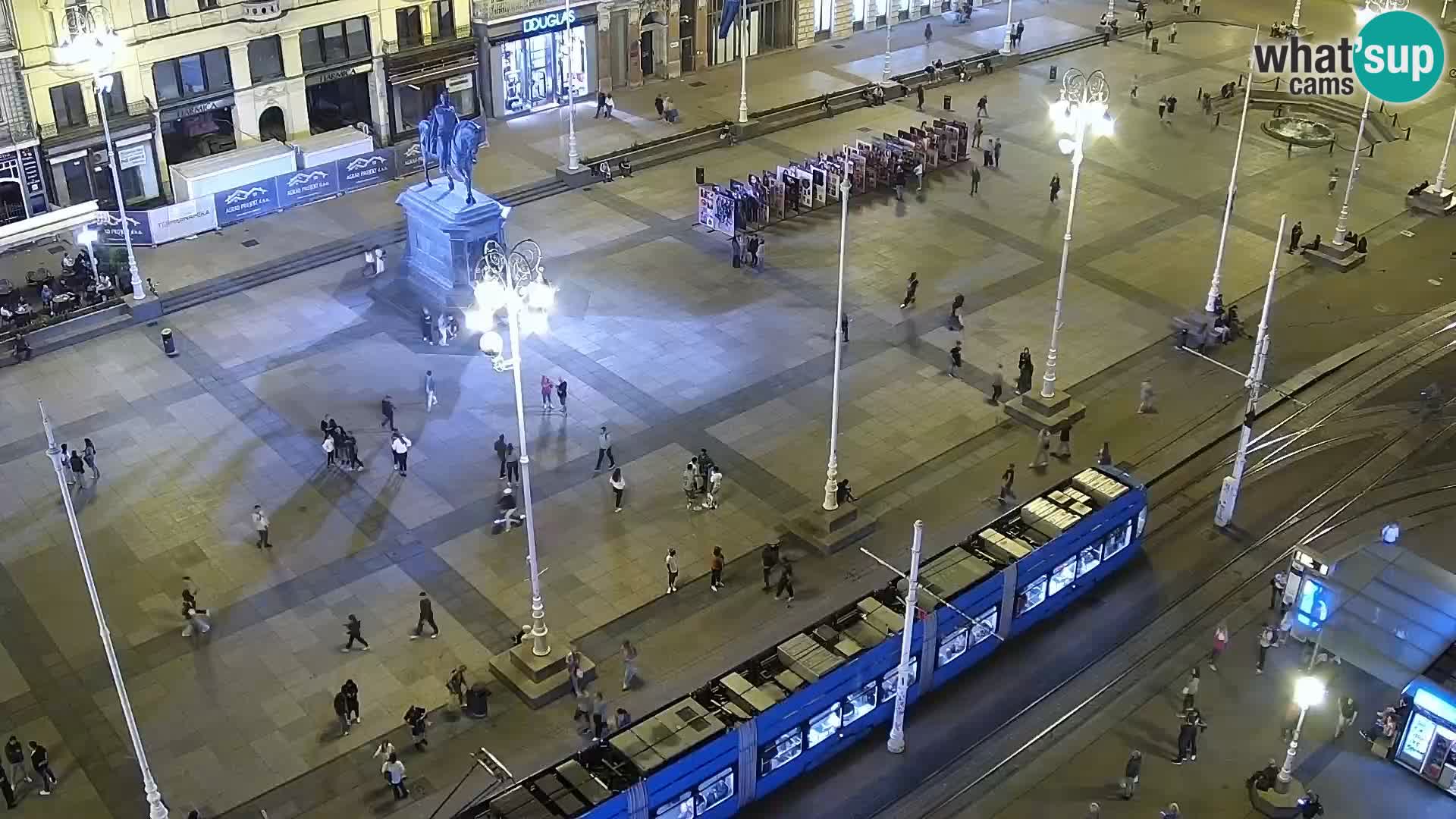 Plaza Ban Jelačić camera en vivo Zagreb – Hotel Dubrovnik