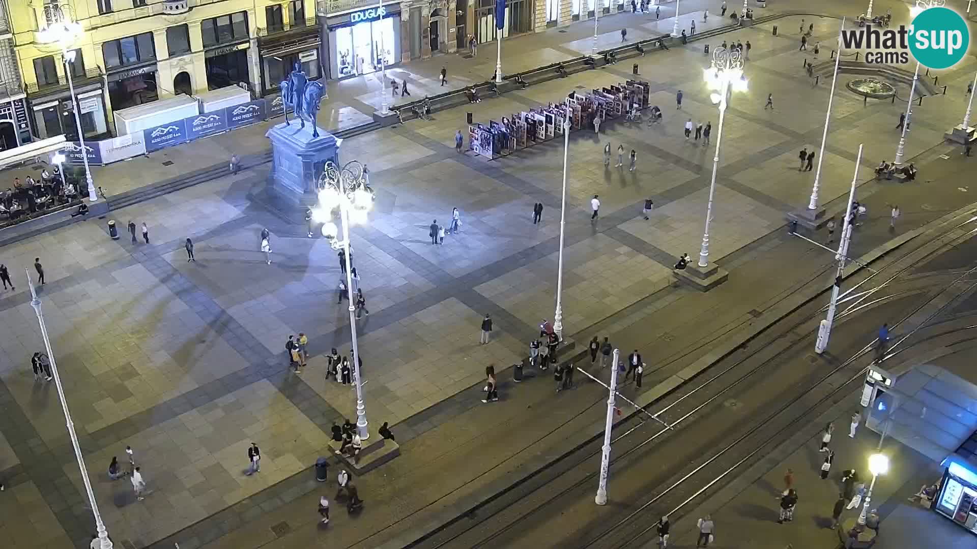 Ban Jelačić live cam Zagreb – Hotel Dubrovnik