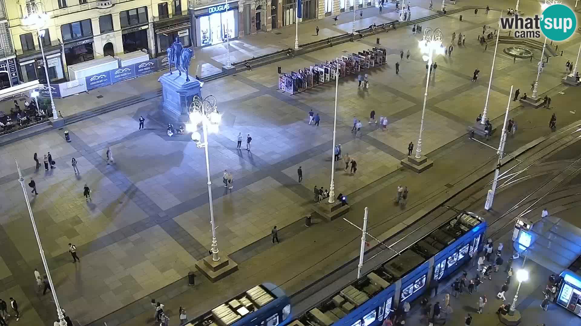 Ban Jelačić live cam Zagreb – Hotel Dubrovnik