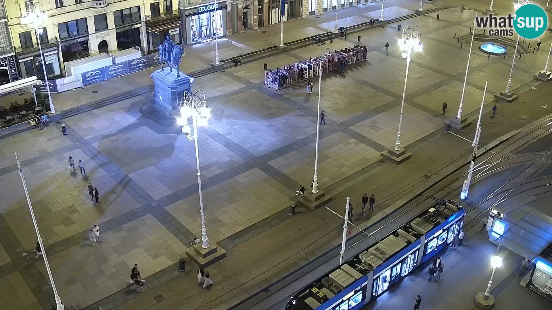 Piazza Ban Jelačić livecam Zagreb – Hotel Dubrovnik