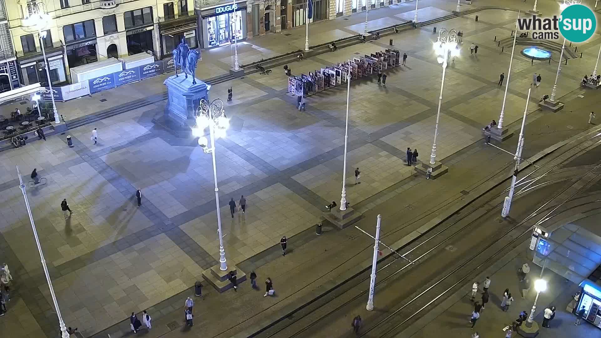 Ban Jelačić live cam Zagreb – Hotel Dubrovnik