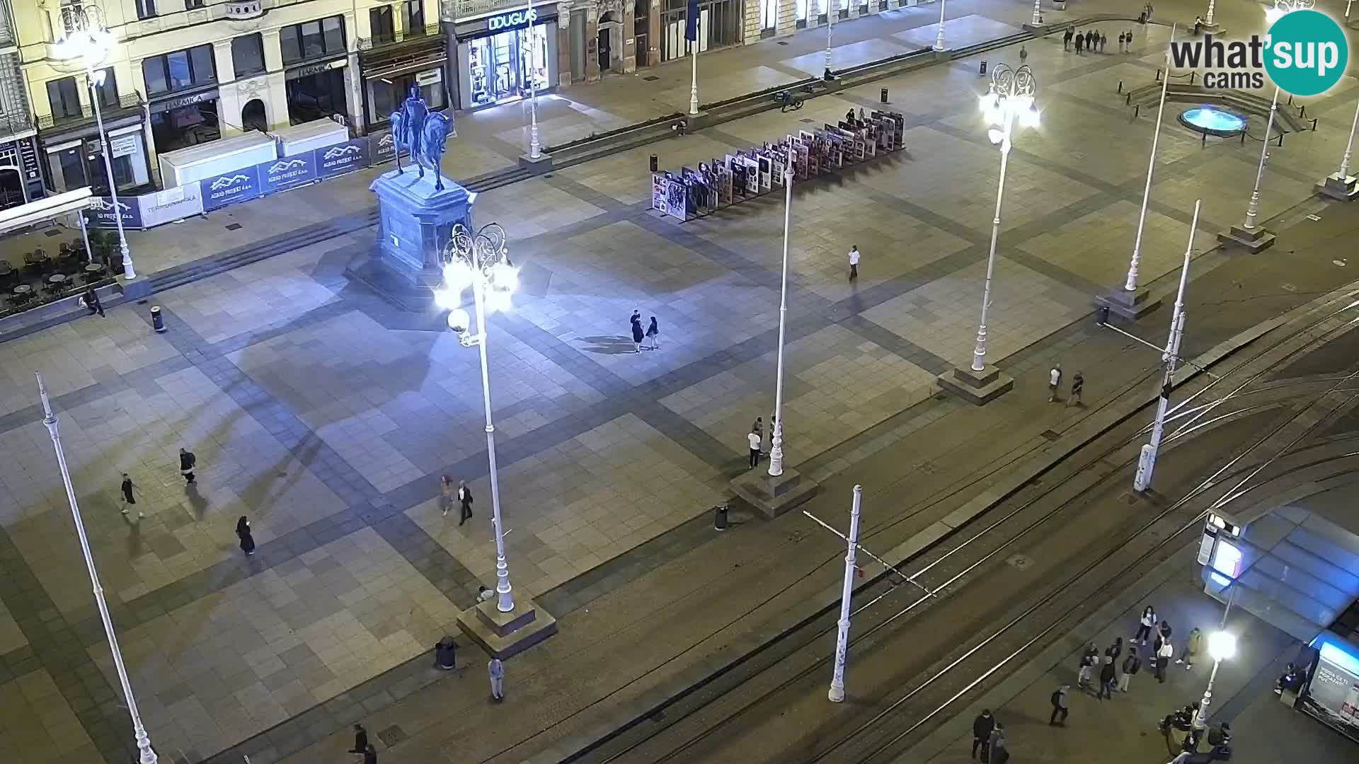 Piazza Ban Jelačić livecam Zagreb – Hotel Dubrovnik