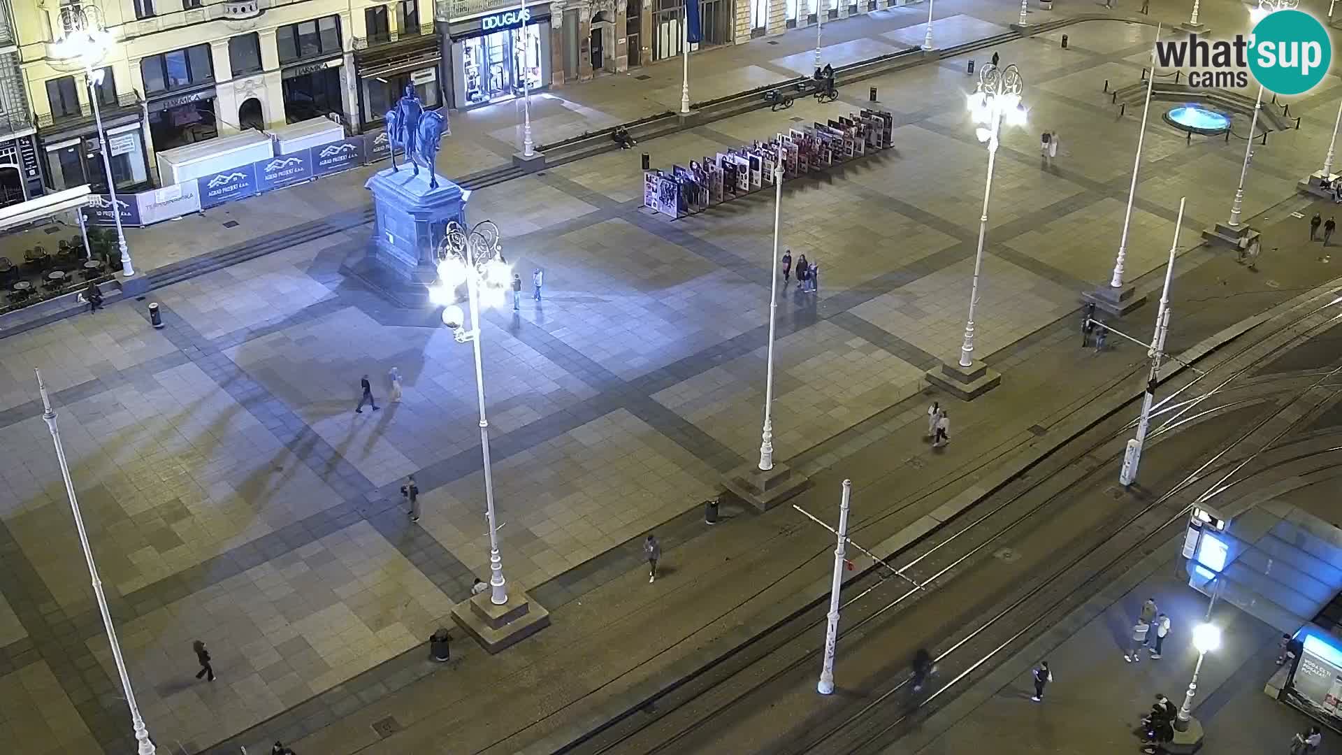 Ban Jelačić live cam Zagreb – Hotel Dubrovnik