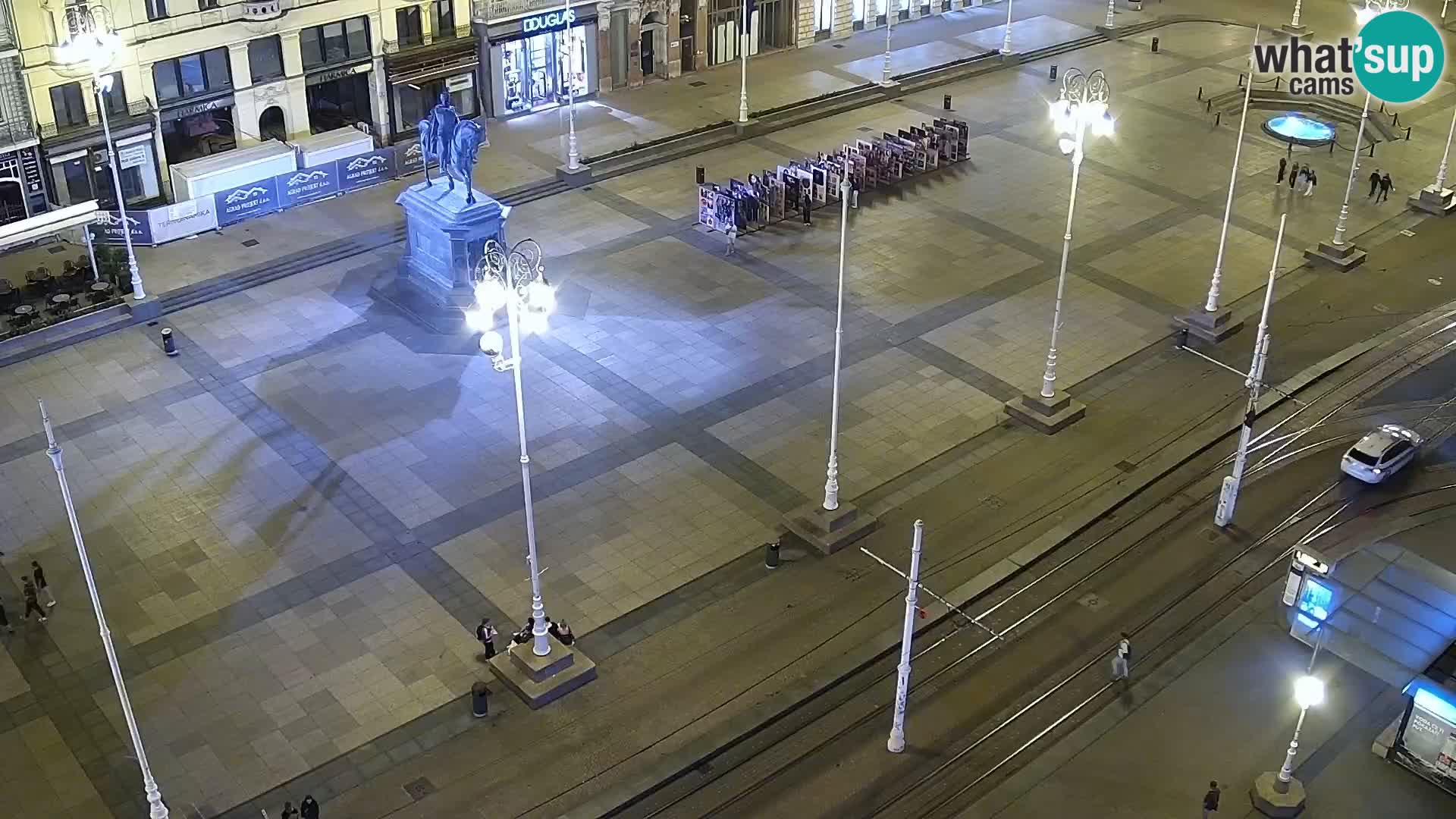 Plaza Ban Jelačić camera en vivo Zagreb – Hotel Dubrovnik
