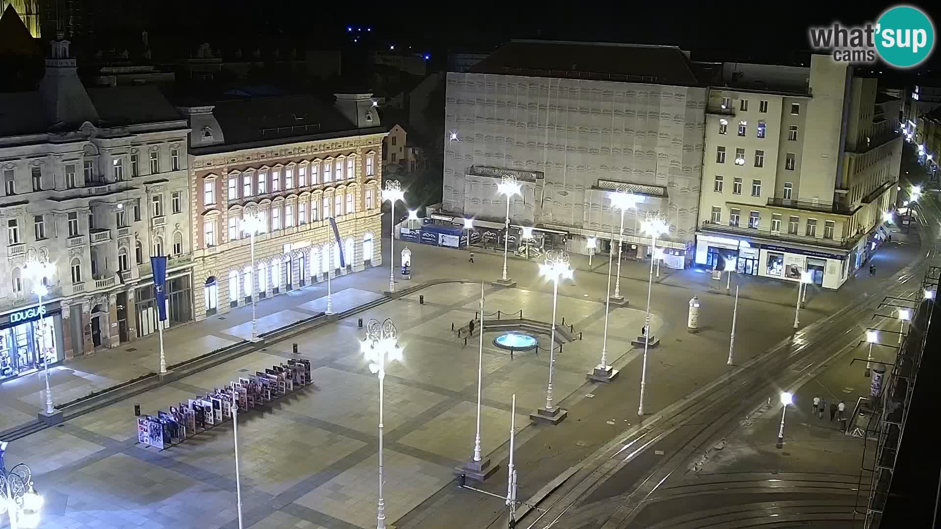 Piazza Ban Jelačić livecam Zagreb – Hotel Dubrovnik