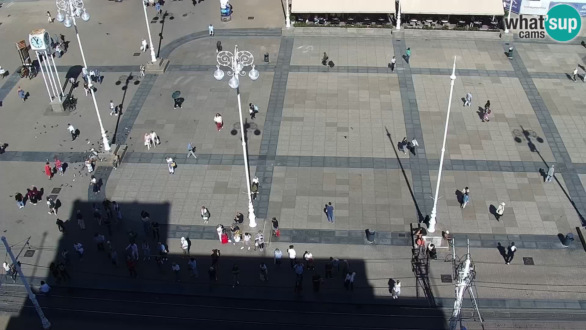 Plaza Ban Jelačić camera en vivo Zagreb – Hotel Dubrovnik