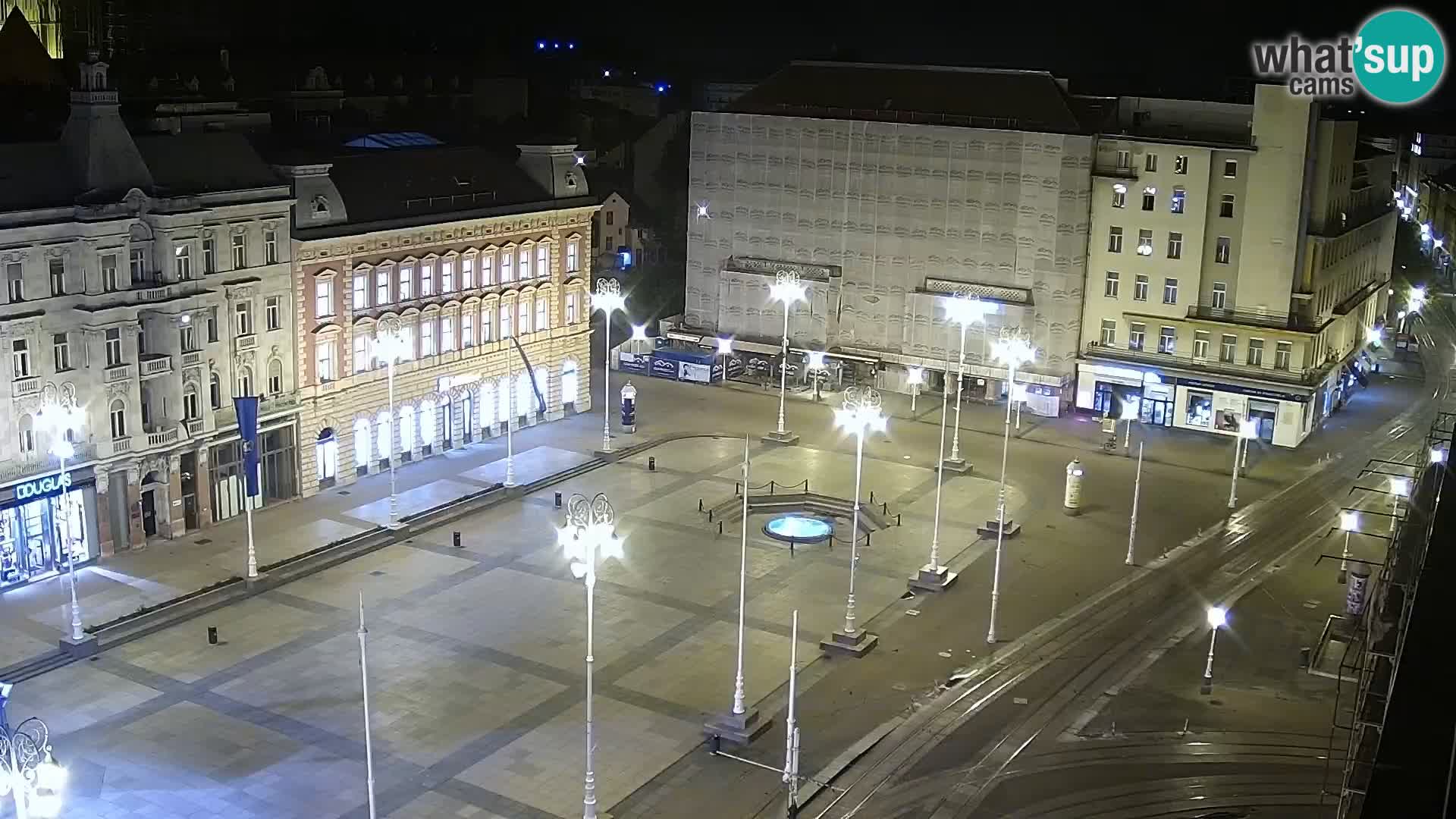 Piazza Ban Jelačić livecam Zagreb – Hotel Dubrovnik