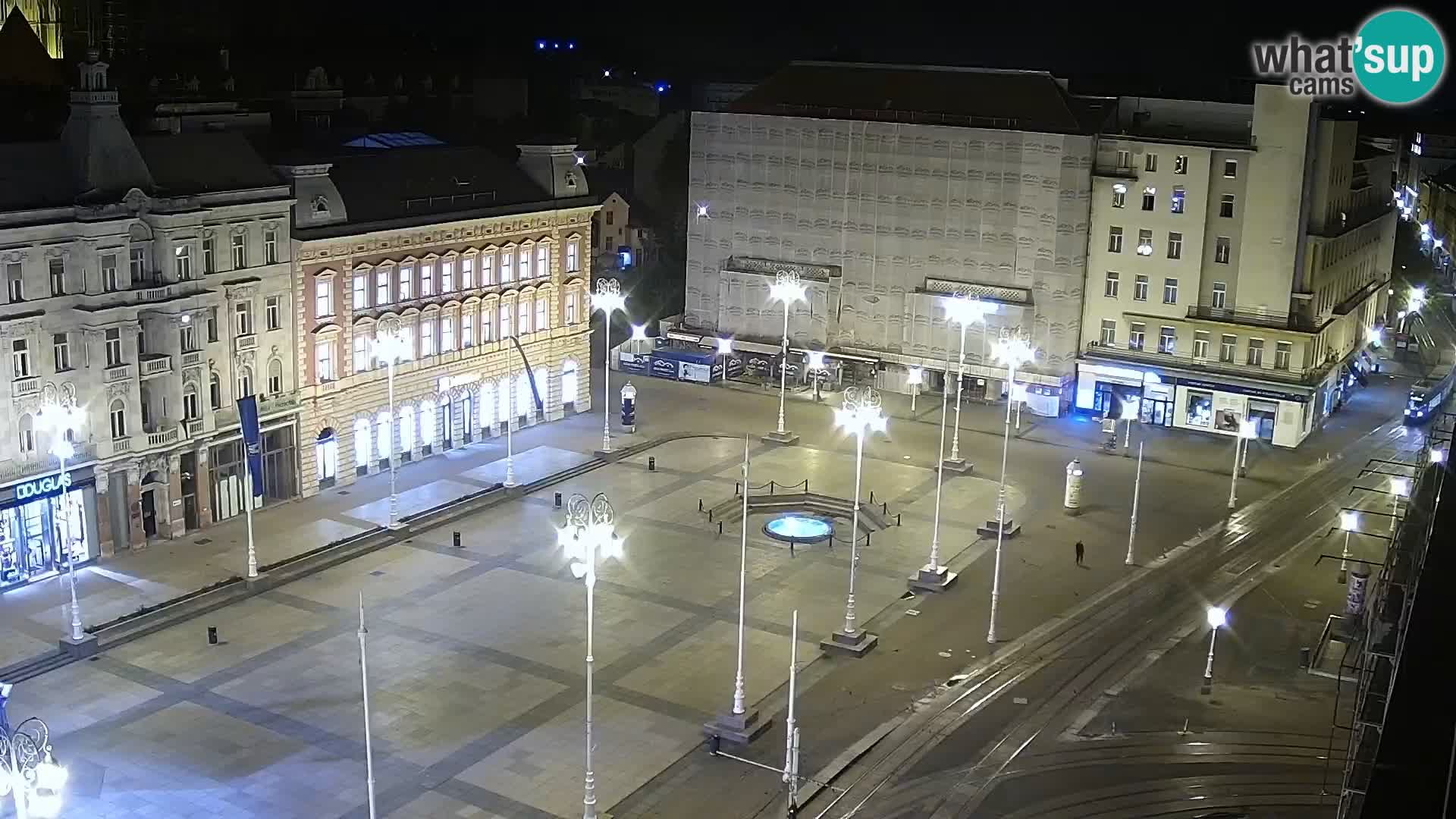 Piazza Ban Jelačić livecam Zagreb – Hotel Dubrovnik