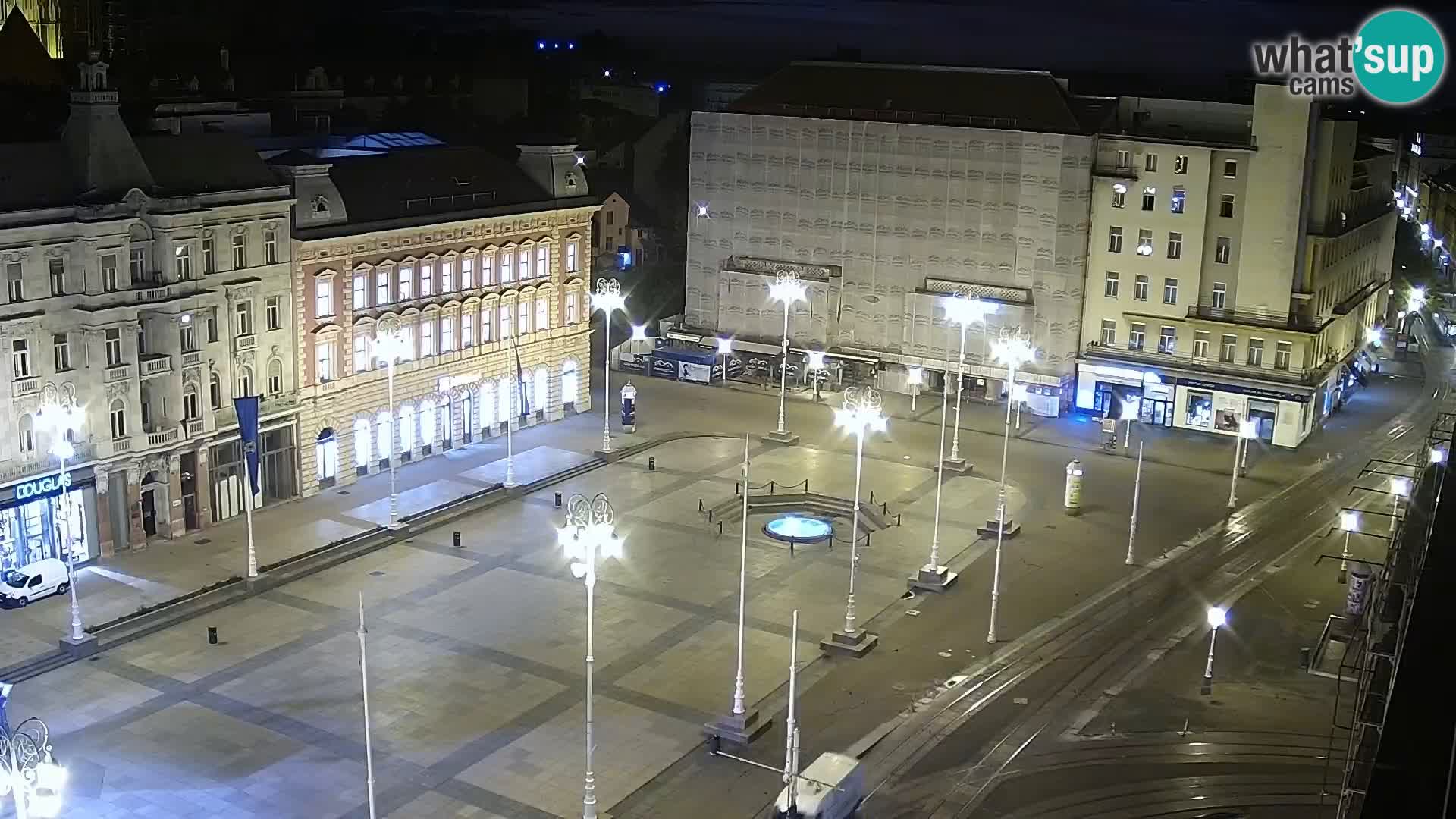 Ban Jelačić live cam Zagreb – Hotel Dubrovnik