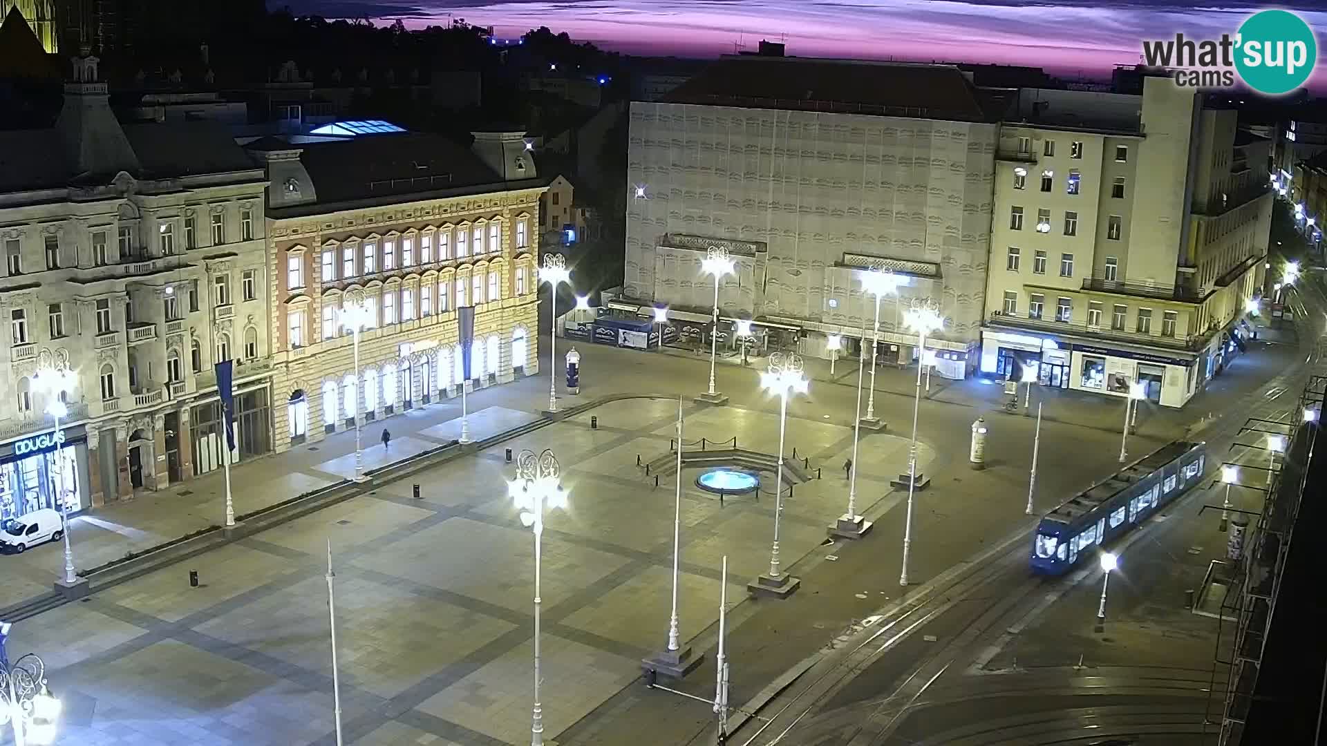 Piazza Ban Jelačić livecam Zagreb – Hotel Dubrovnik