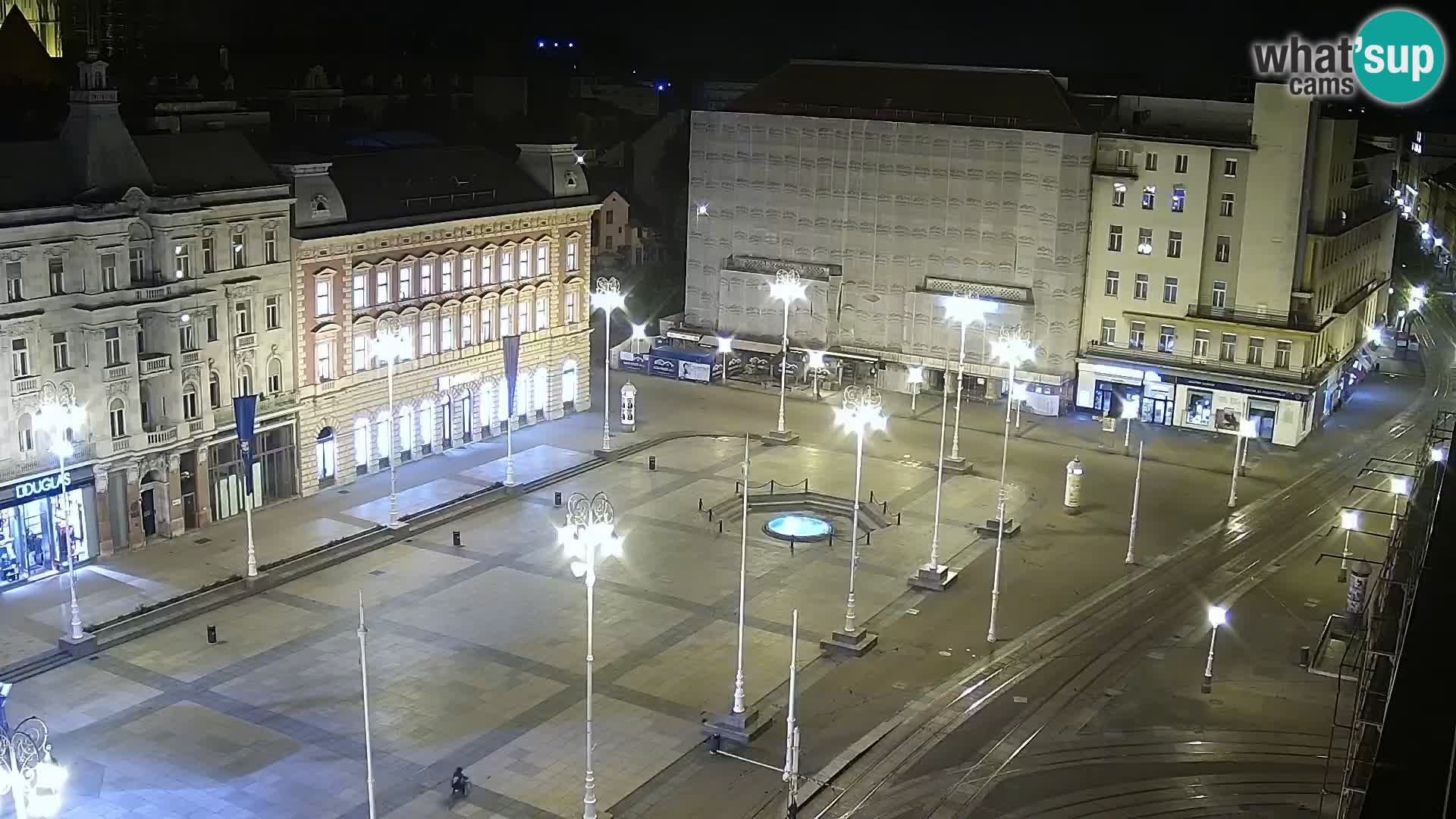 LIVE Webcam Zagreb Hotel Dubrovnik | Ban Jelačić square