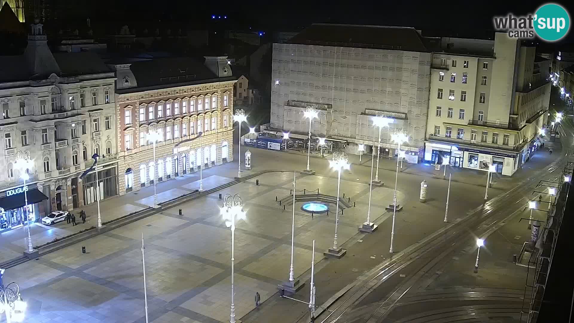 LIVE Webcam Zagreb Hotel Dubrovnik | Ban Jelačić square