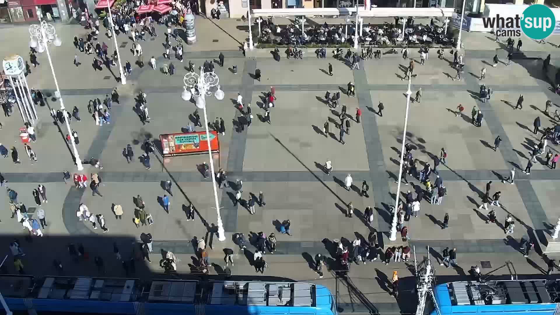 Piazza Ban Jelačić livecam Zagreb – Hotel Dubrovnik