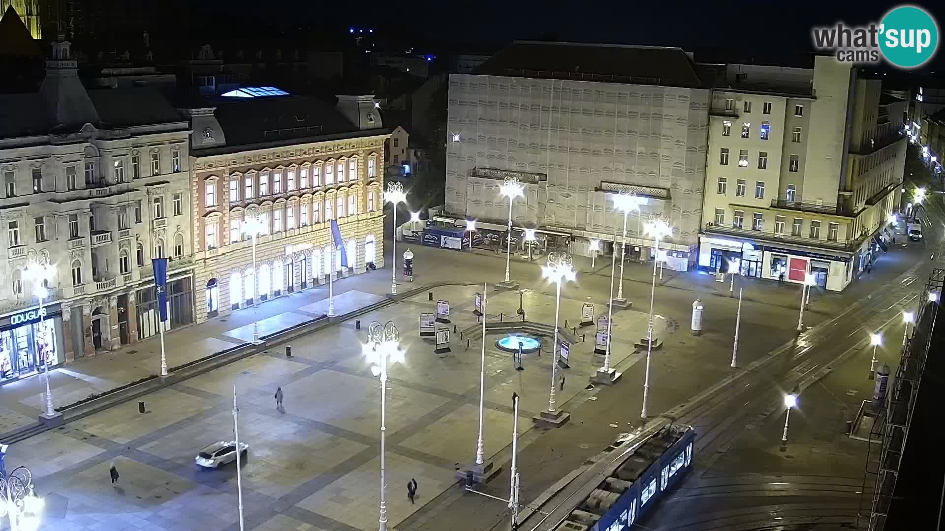 Plaza Ban Jelačić camera en vivo Zagreb – Hotel Dubrovnik