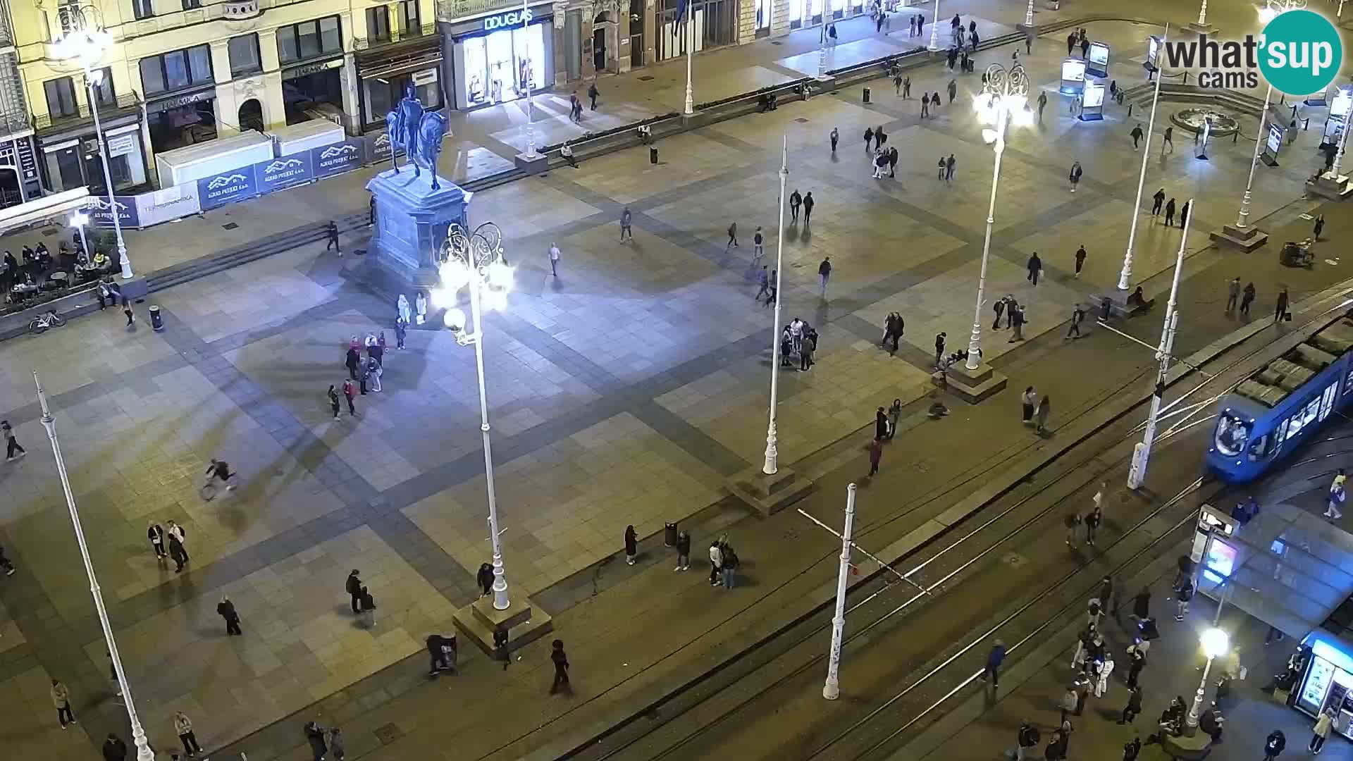Plaza Ban Jelačić camera en vivo Zagreb – Hotel Dubrovnik