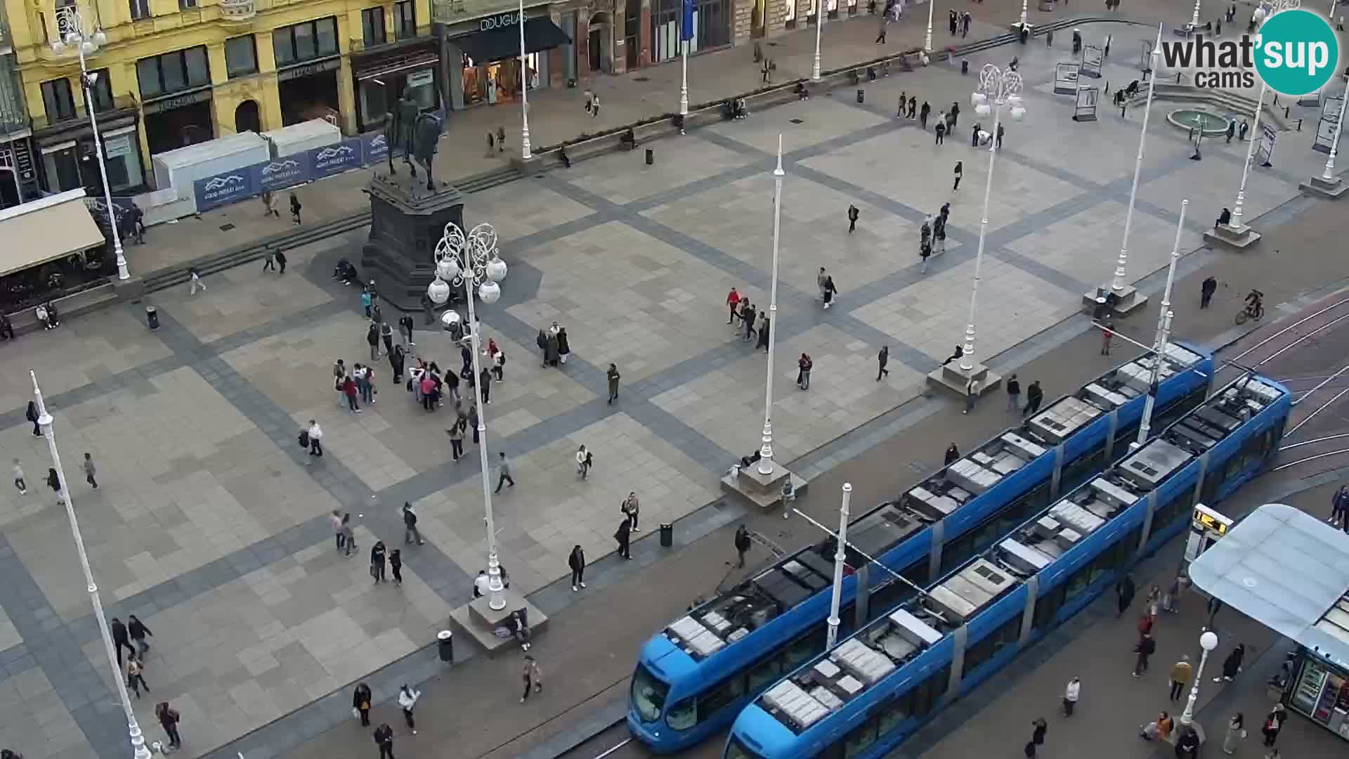 Plaza Ban Jelačić camera en vivo Zagreb – Hotel Dubrovnik