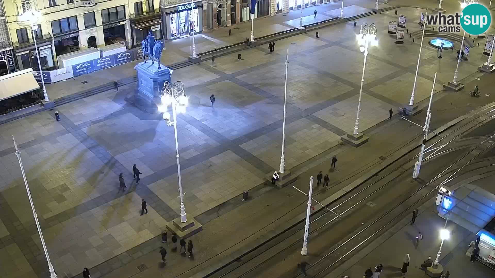 LIVE Webcam Zagreb Hotel Dubrovnik | Ban Jelačić square