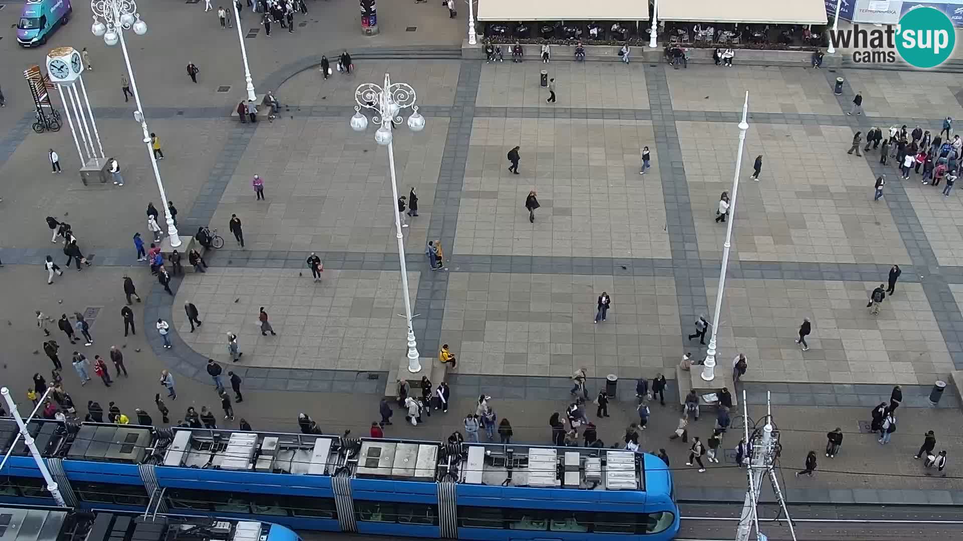 Piazza Ban Jelačić livecam Zagreb – Hotel Dubrovnik