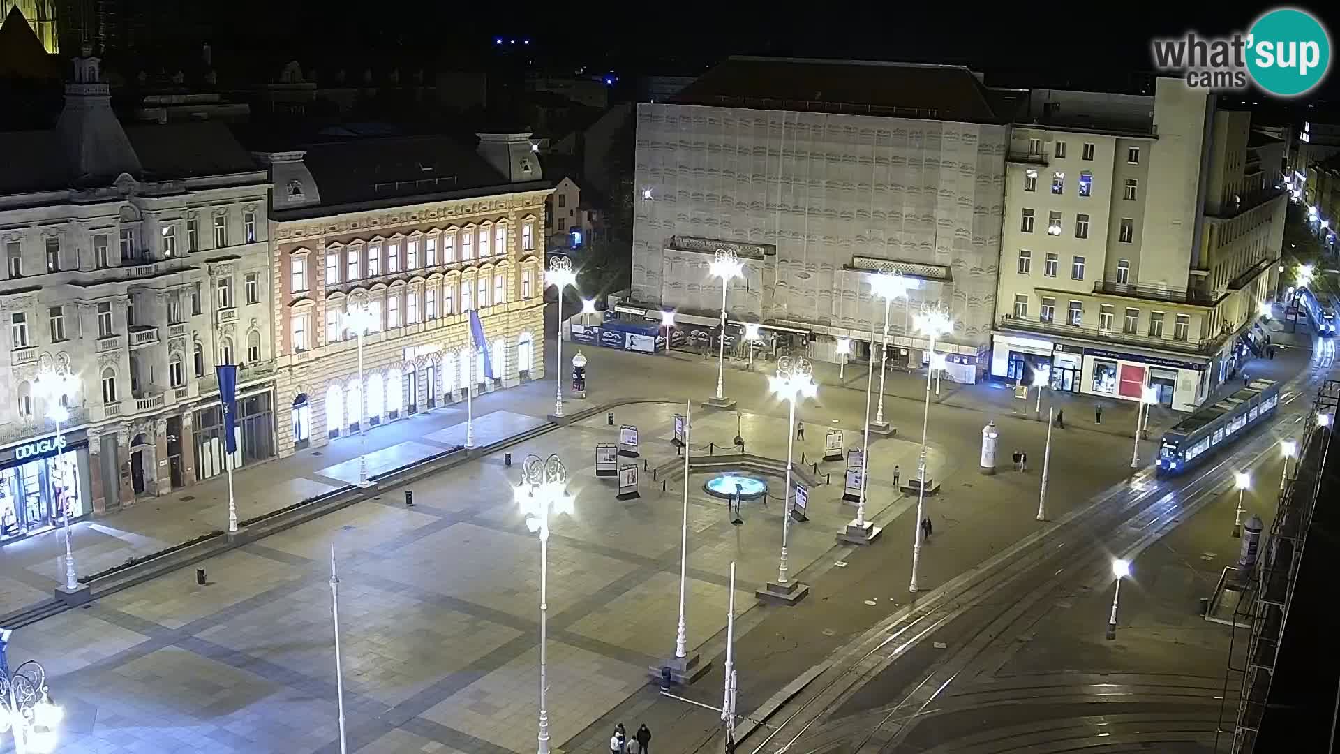 Piazza Ban Jelačić livecam Zagreb – Hotel Dubrovnik