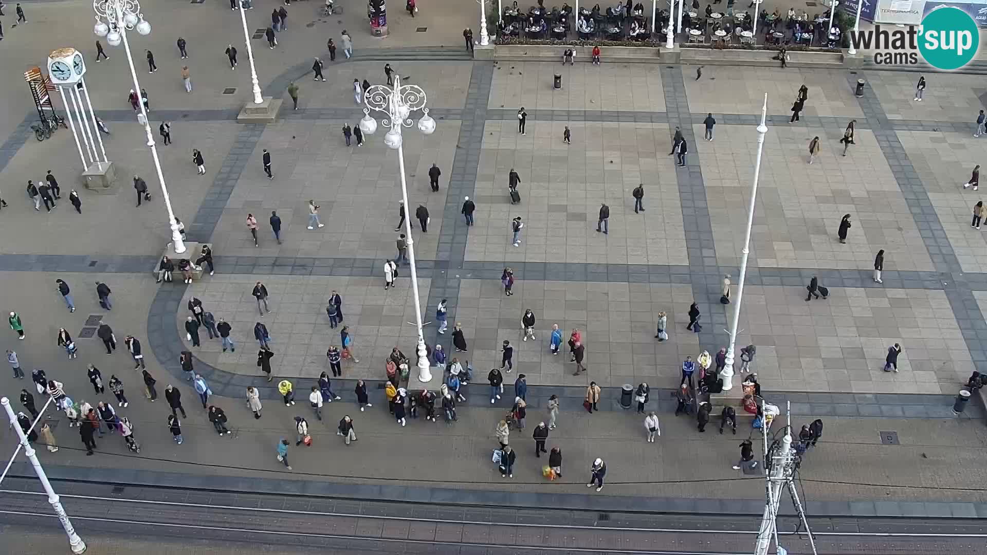 Plaza Ban Jelačić camera en vivo Zagreb – Hotel Dubrovnik