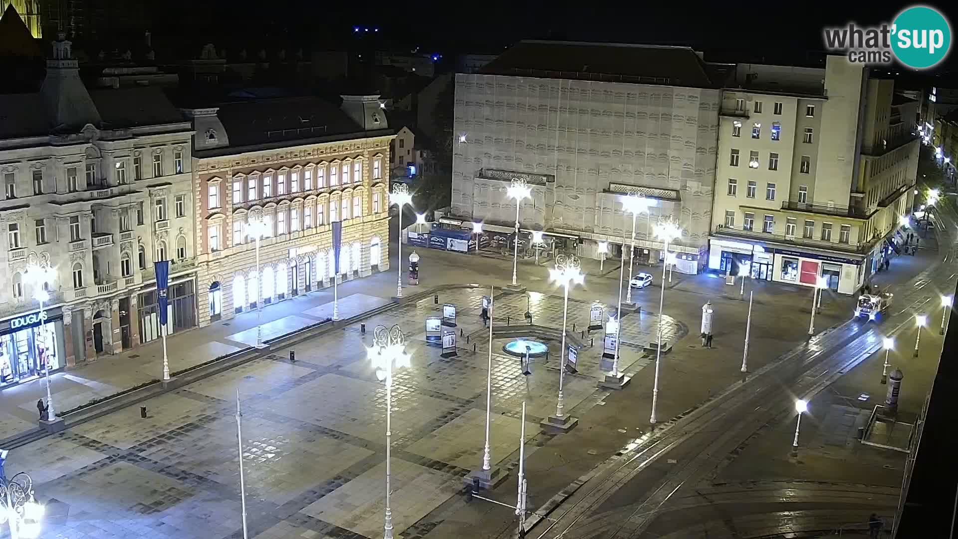 Piazza Ban Jelačić livecam Zagreb – Hotel Dubrovnik
