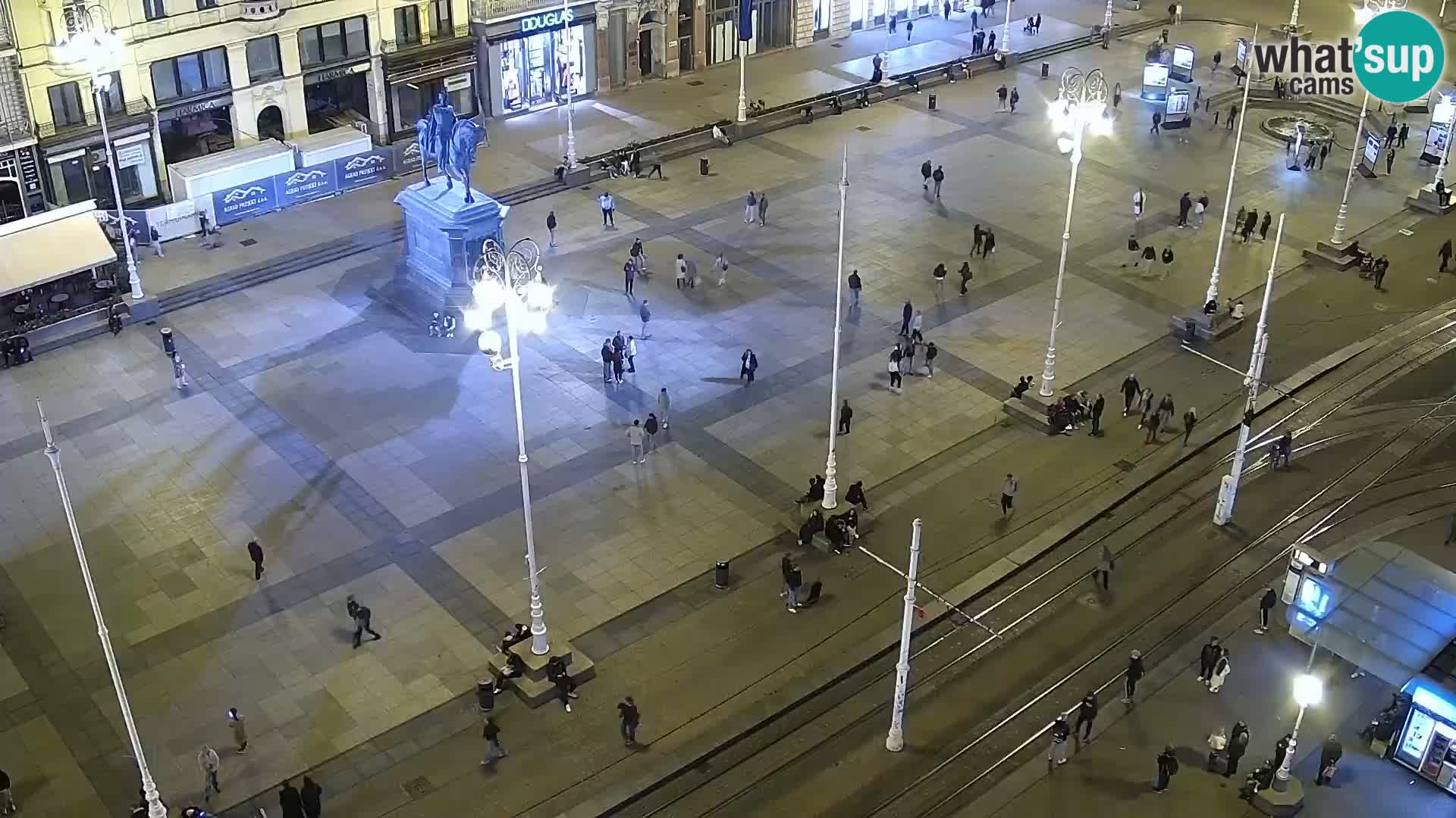 LIVE Webcam Zagreb Hotel Dubrovnik | Ban Jelačić square