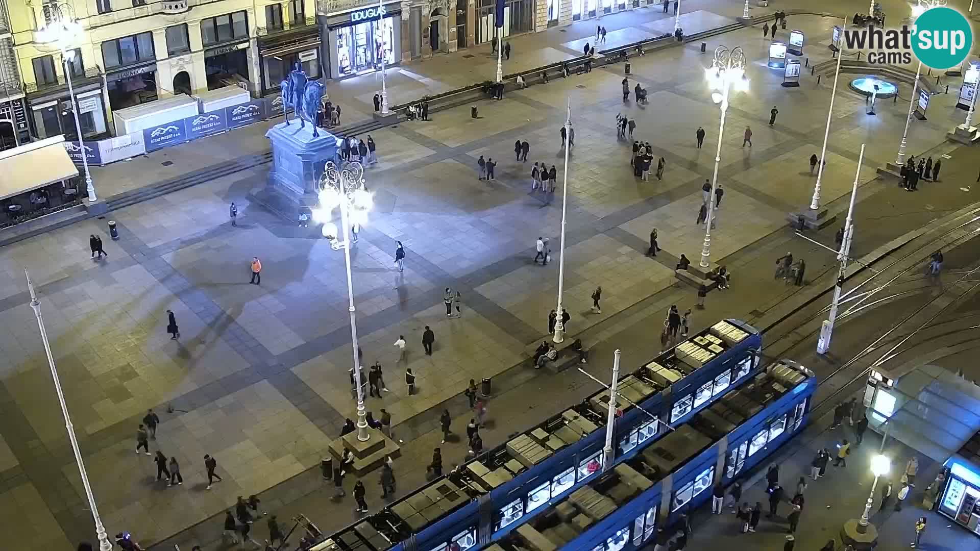 Ban Jelačić Platz  Live webcam Zagreb – Hotel Dubrovnik