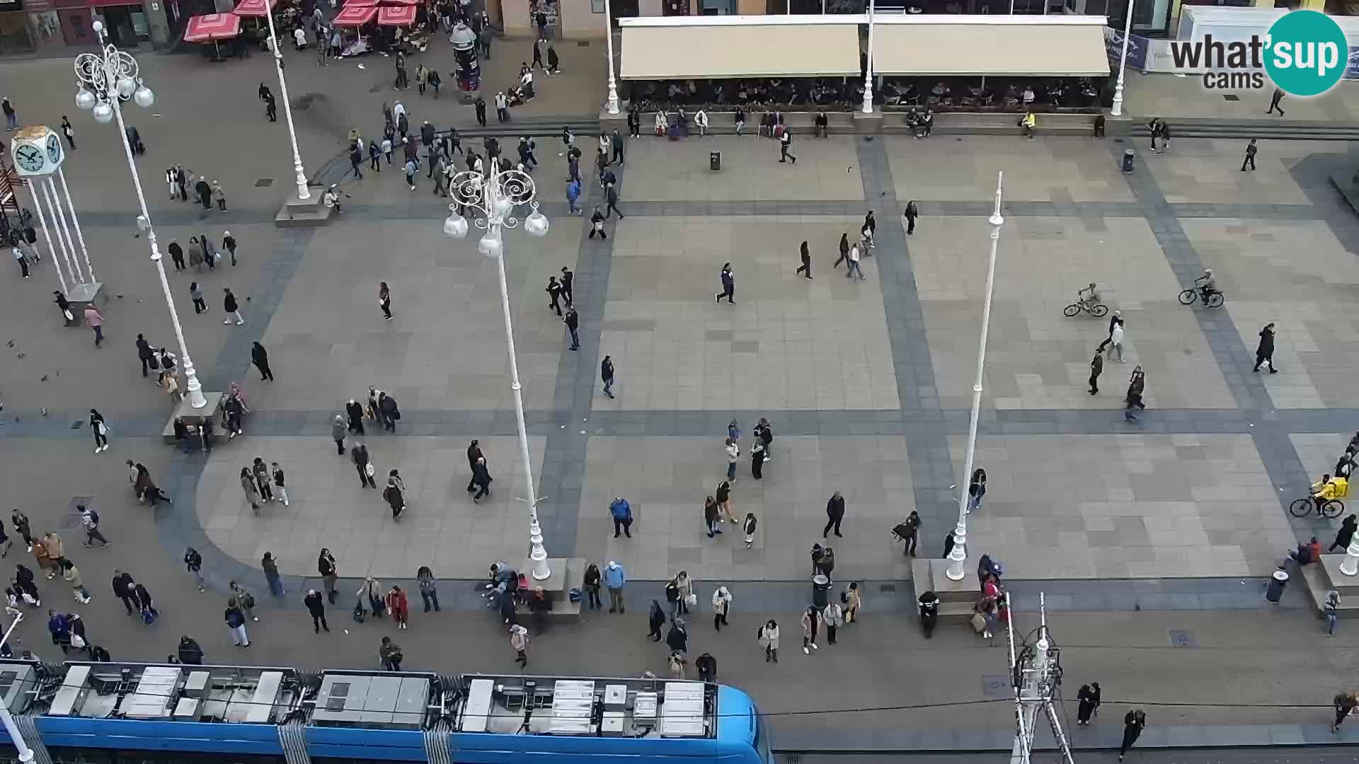 Piazza Ban Jelačić livecam Zagreb – Hotel Dubrovnik