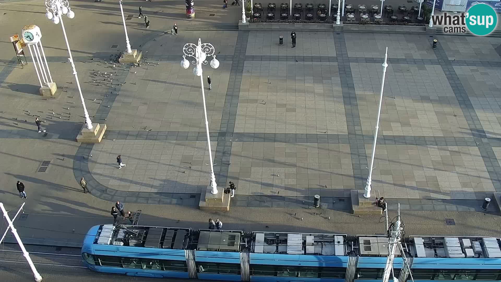 LIVE Webcam Zagreb Hotel Dubrovnik | Ban Jelačić square