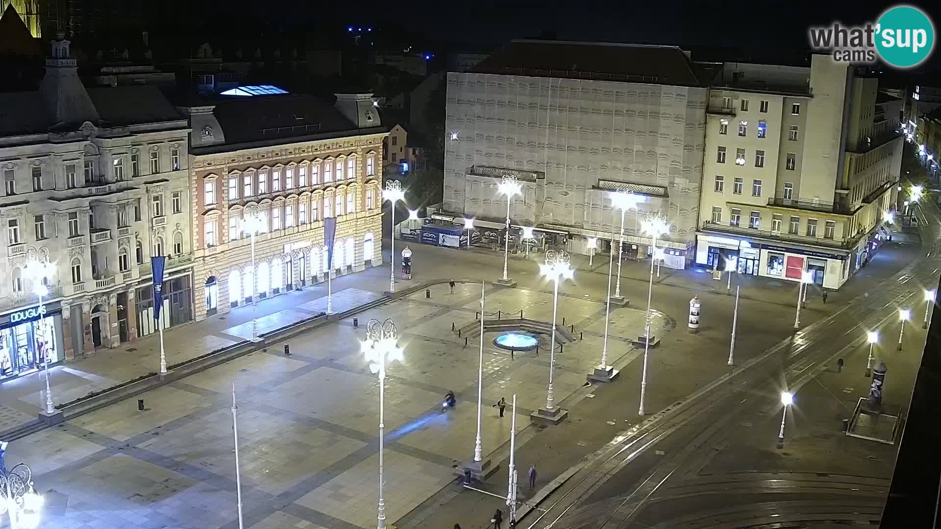 Web kamera Zagreb – Trg Bana Jelačića