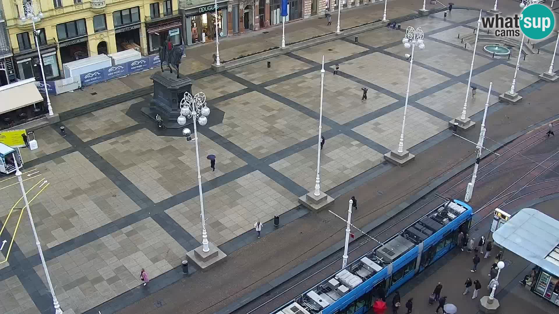 LIVE Webcam Zagreb Hotel Dubrovnik | Ban Jelačić square