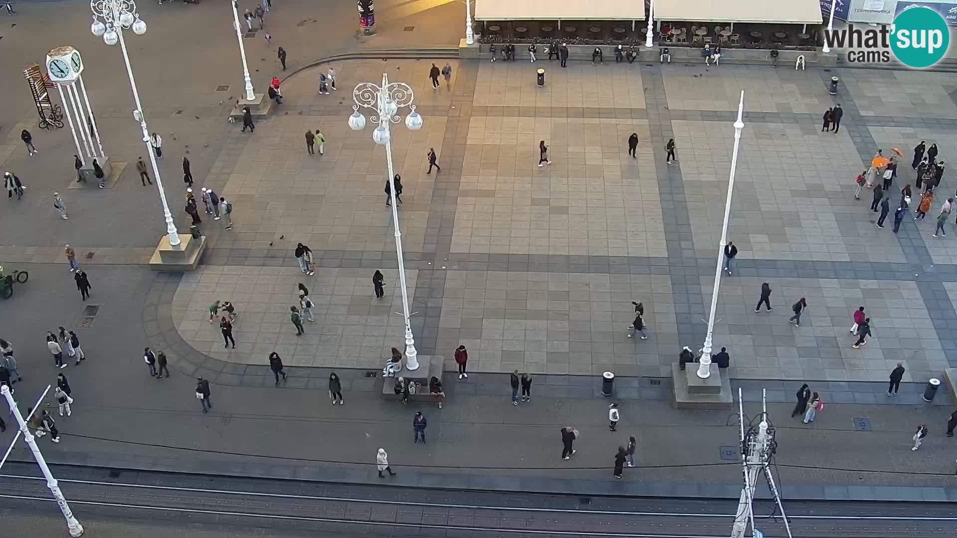 Plaza Ban Jelačić camera en vivo Zagreb – Hotel Dubrovnik