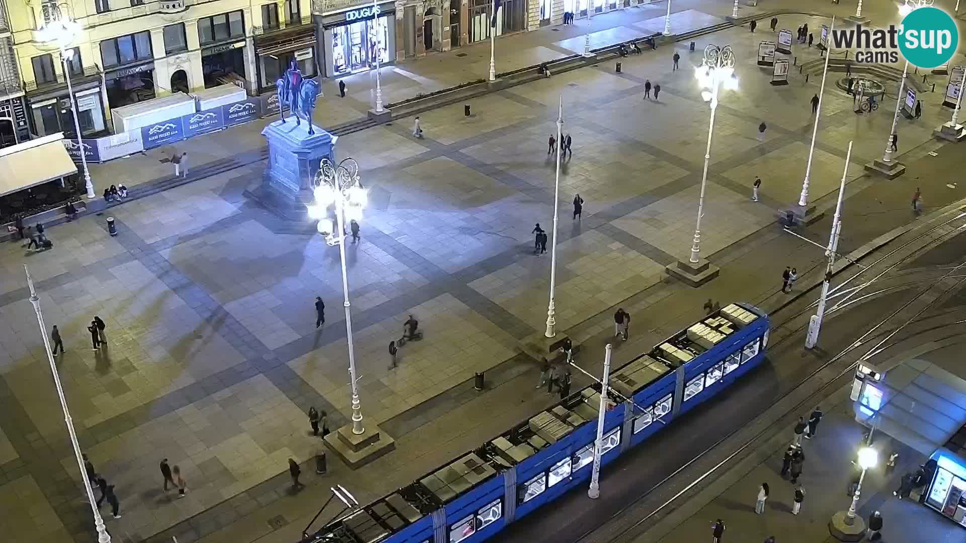 LIVE Webcam Zagreb Hotel Dubrovnik | Ban Jelačić square