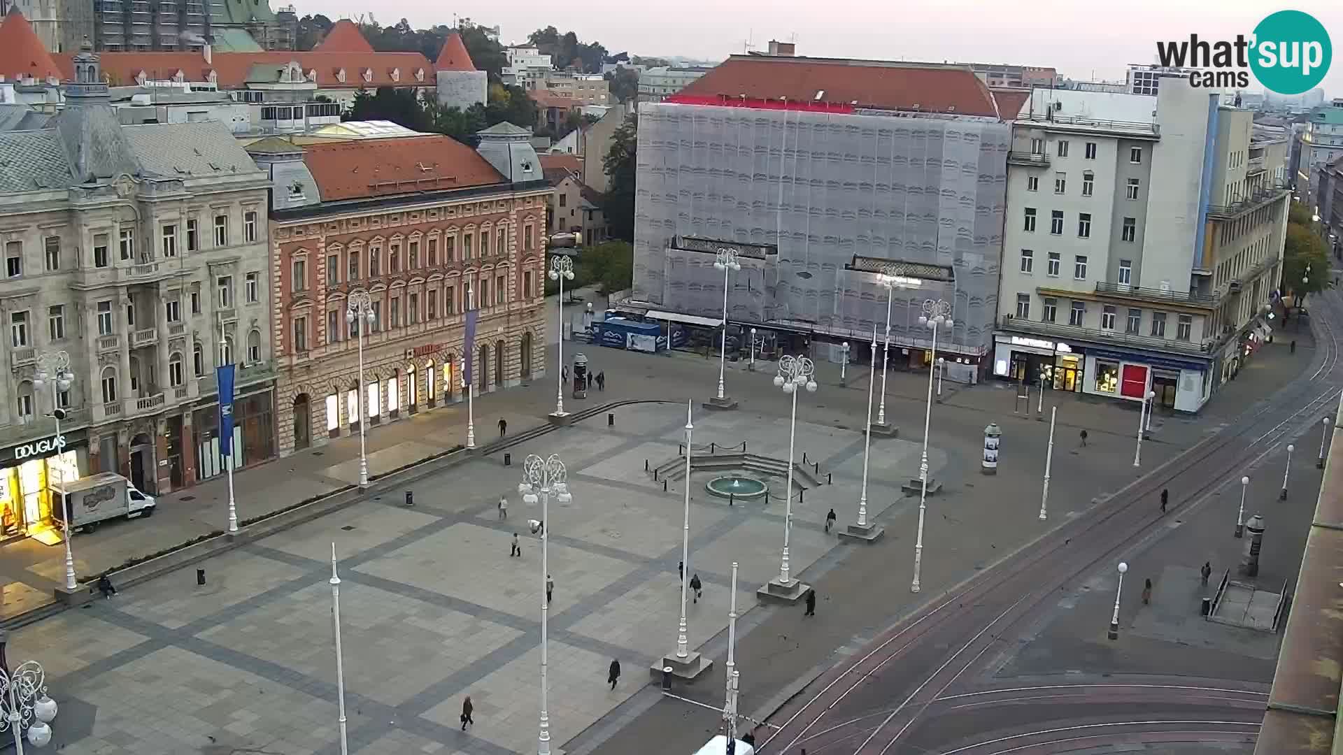 Ban Jelačić live cam Zagreb – Hotel Dubrovnik
