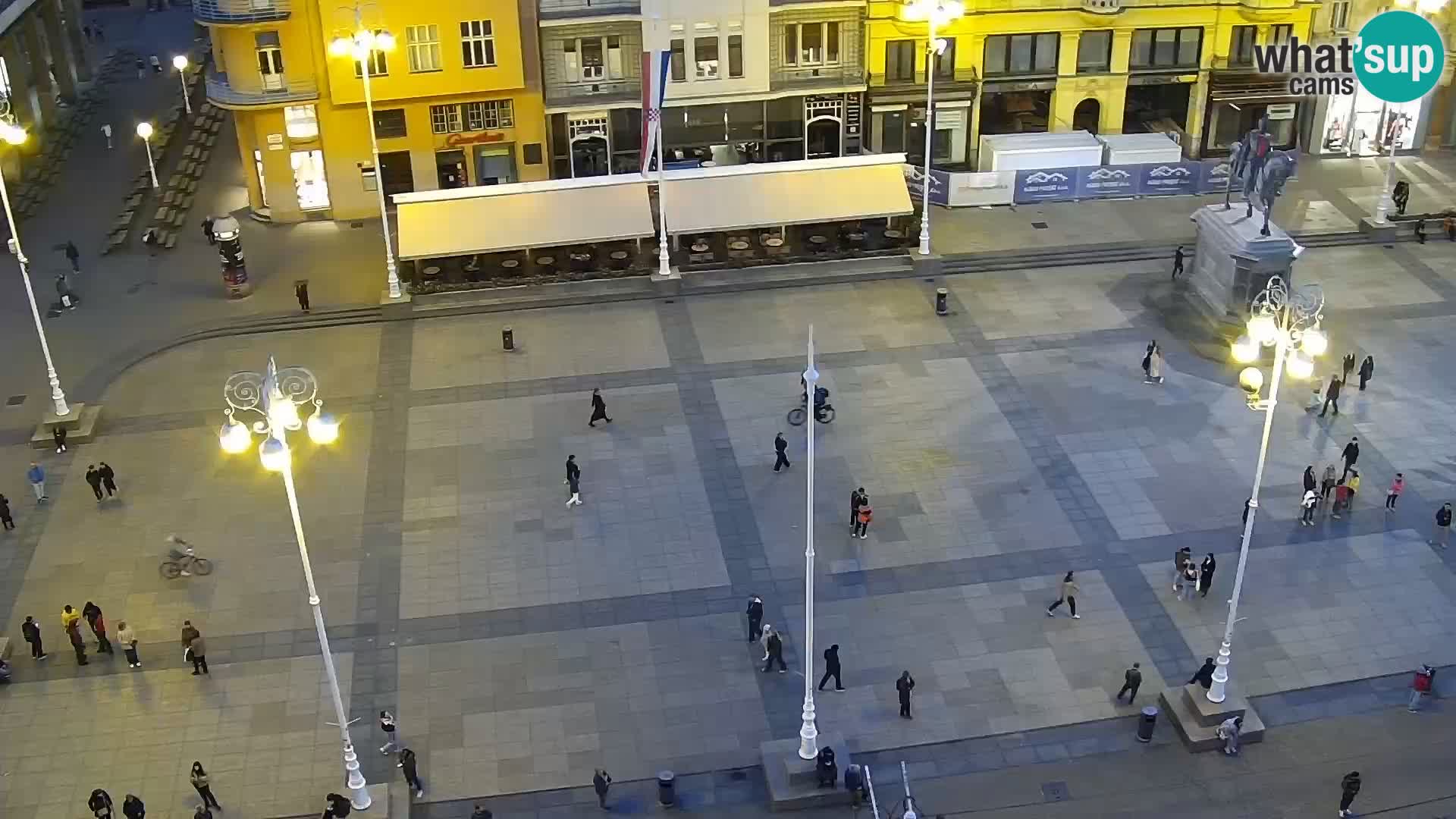 Ban Jelačić live cam Zagreb – Hotel Dubrovnik