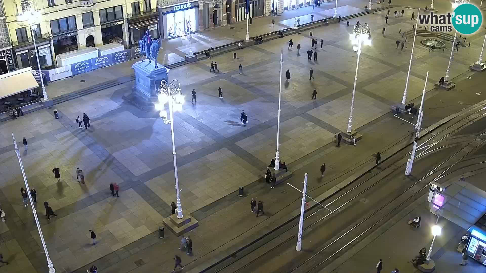 LIVE Webcam Zagreb Hotel Dubrovnik | Ban Jelačić square