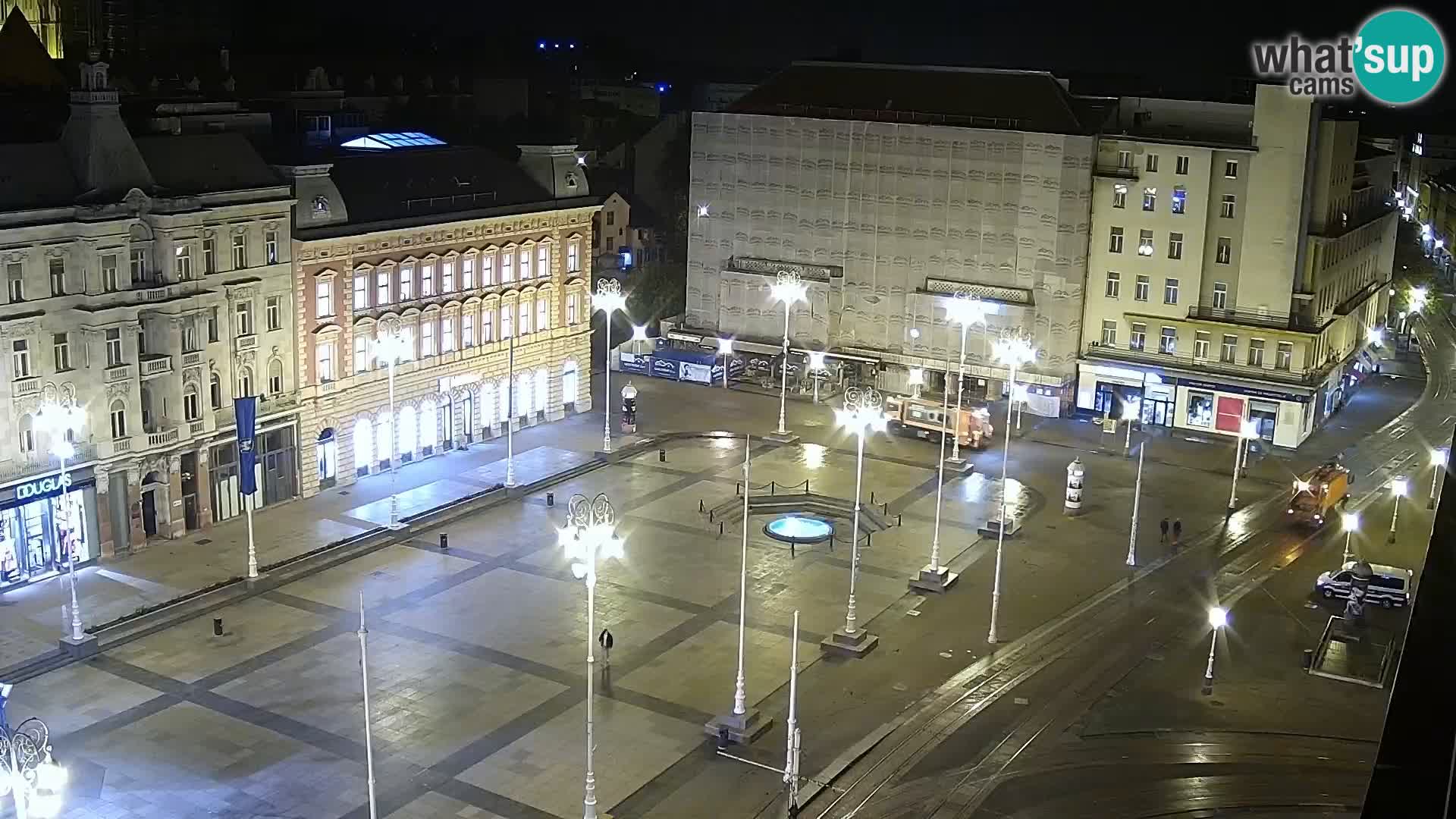 Piazza Ban Jelačić livecam Zagreb – Hotel Dubrovnik