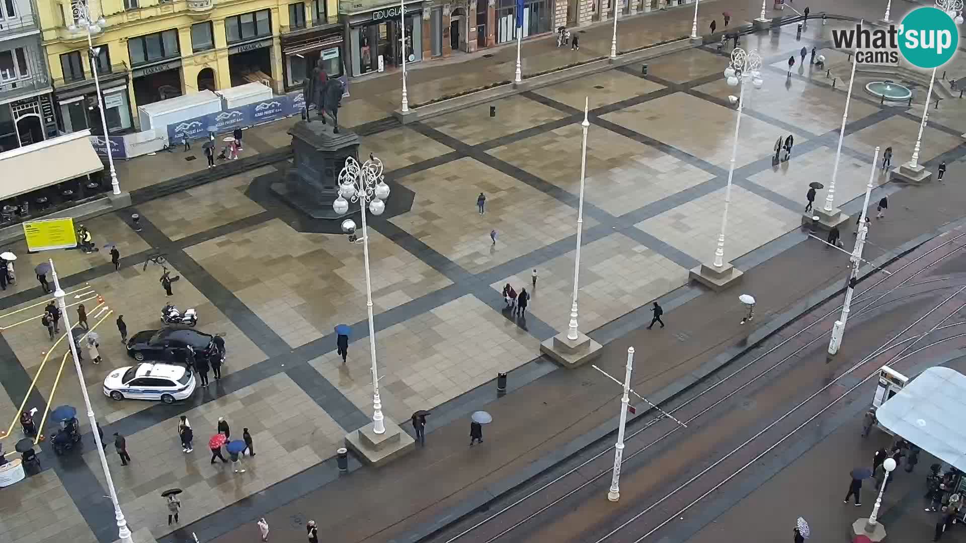 Ban Jelačić live cam Zagreb – Hotel Dubrovnik