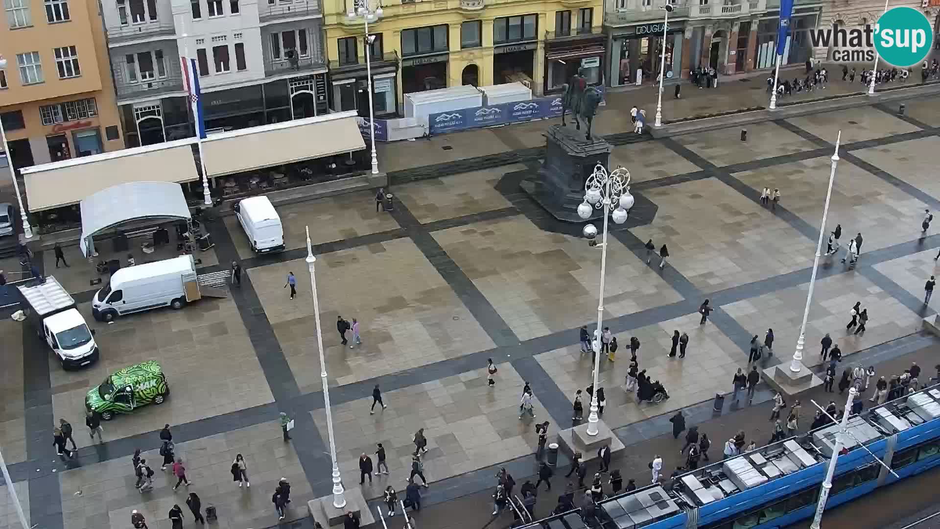 Ban Jelačić live cam Zagreb – Hotel Dubrovnik