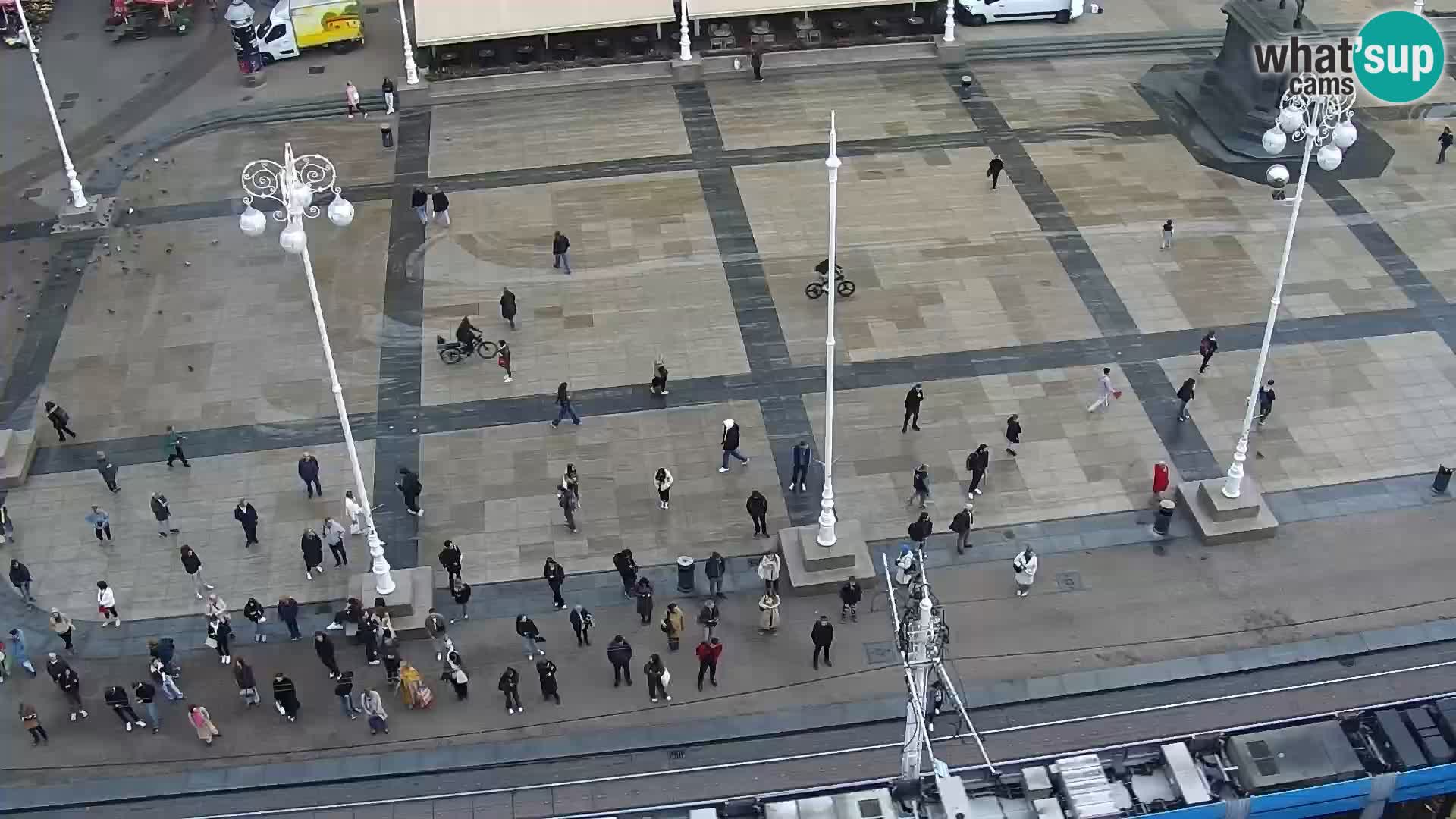 Piazza Ban Jelačić livecam Zagreb – Hotel Dubrovnik