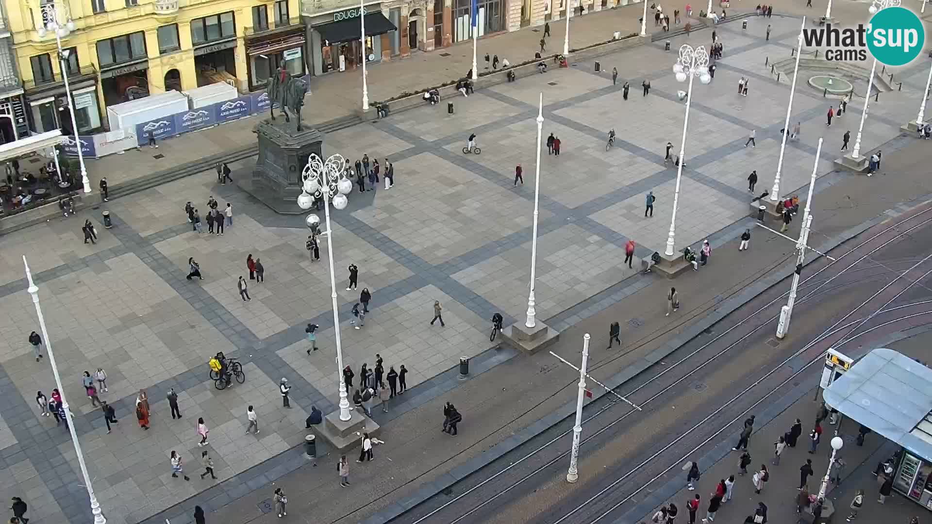 Piazza Ban Jelačić livecam Zagreb – Hotel Dubrovnik
