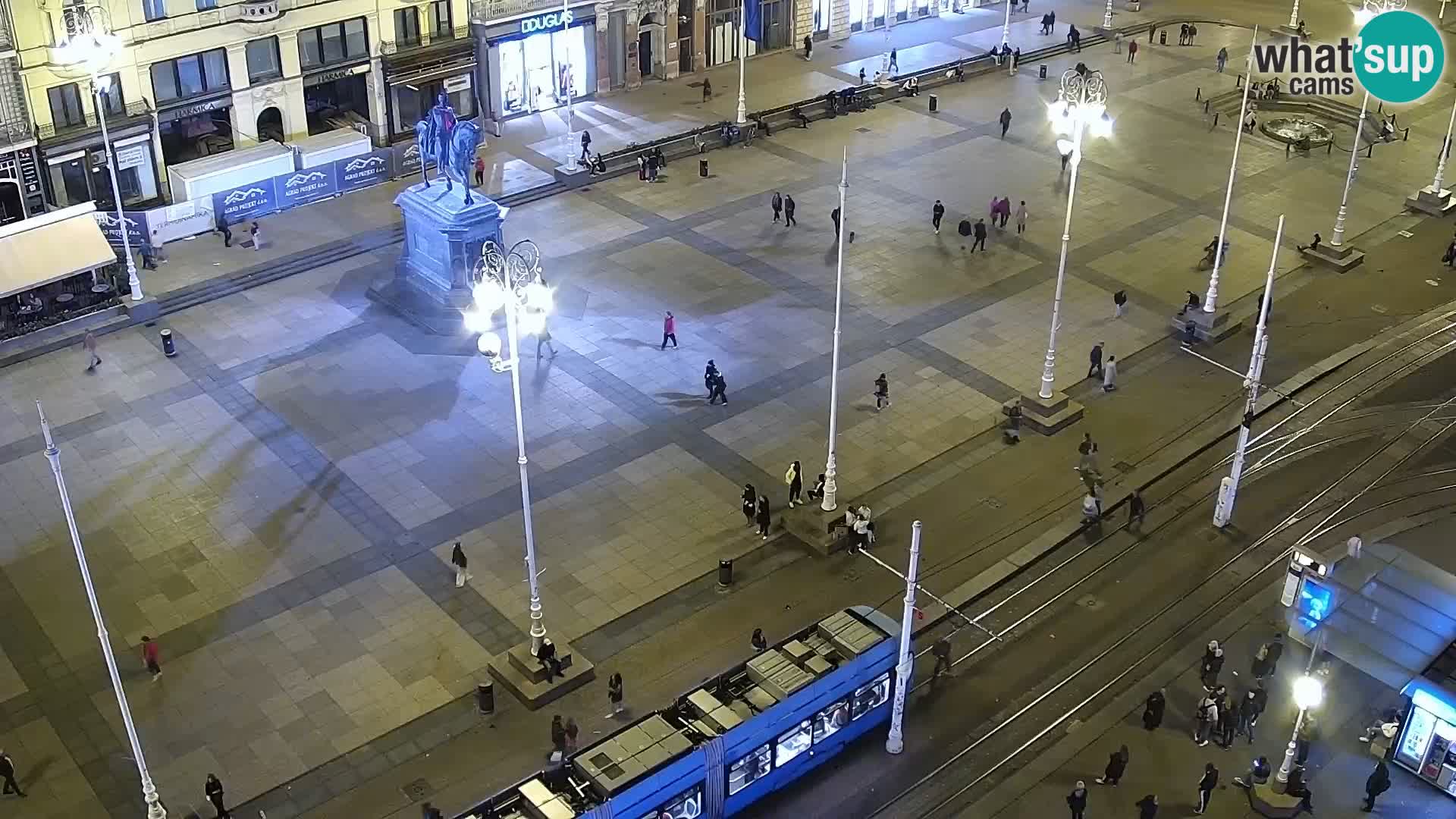 Piazza Ban Jelačić livecam Zagreb – Hotel Dubrovnik