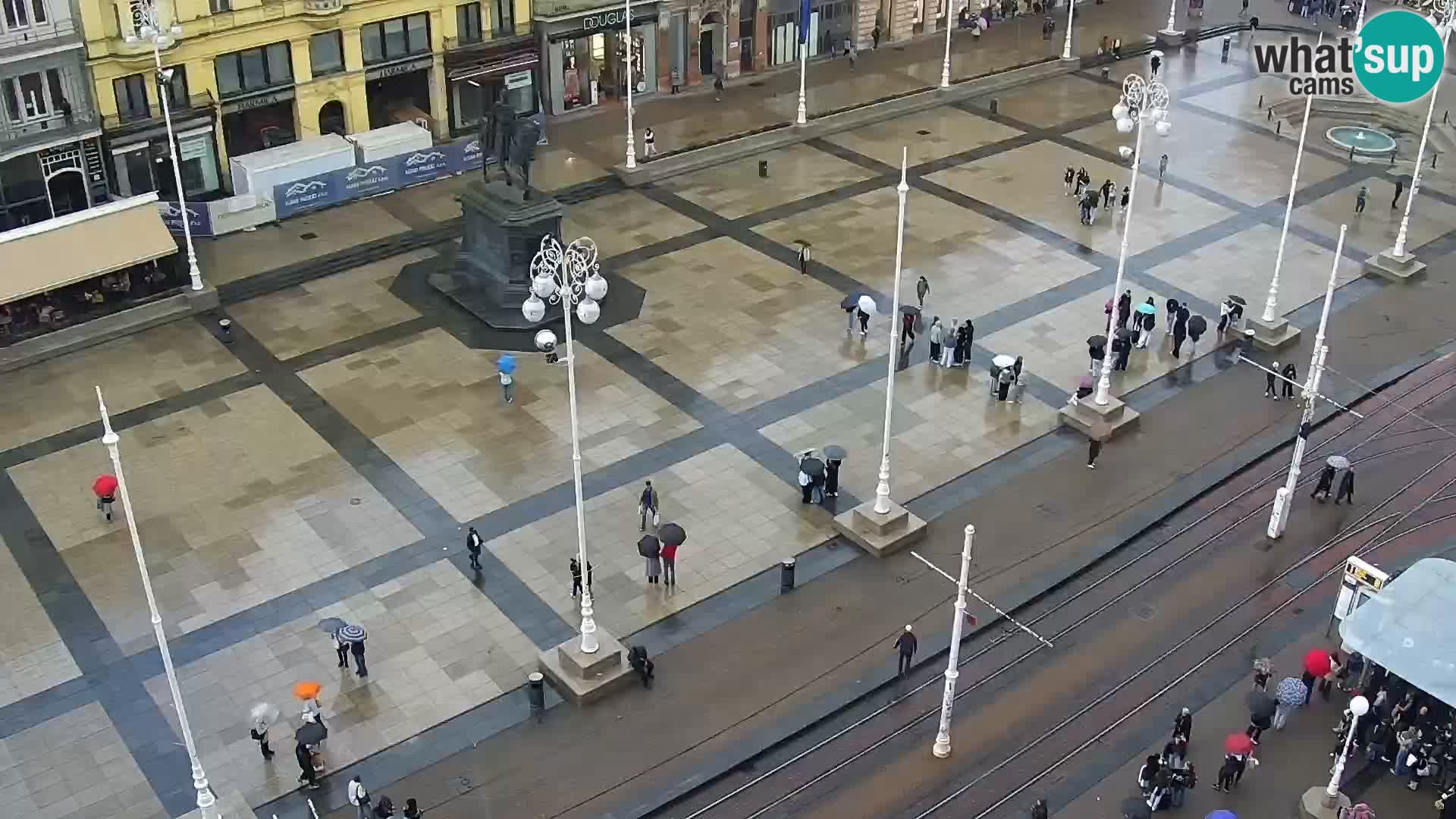 Ban Jelačić live cam Zagreb – Hotel Dubrovnik