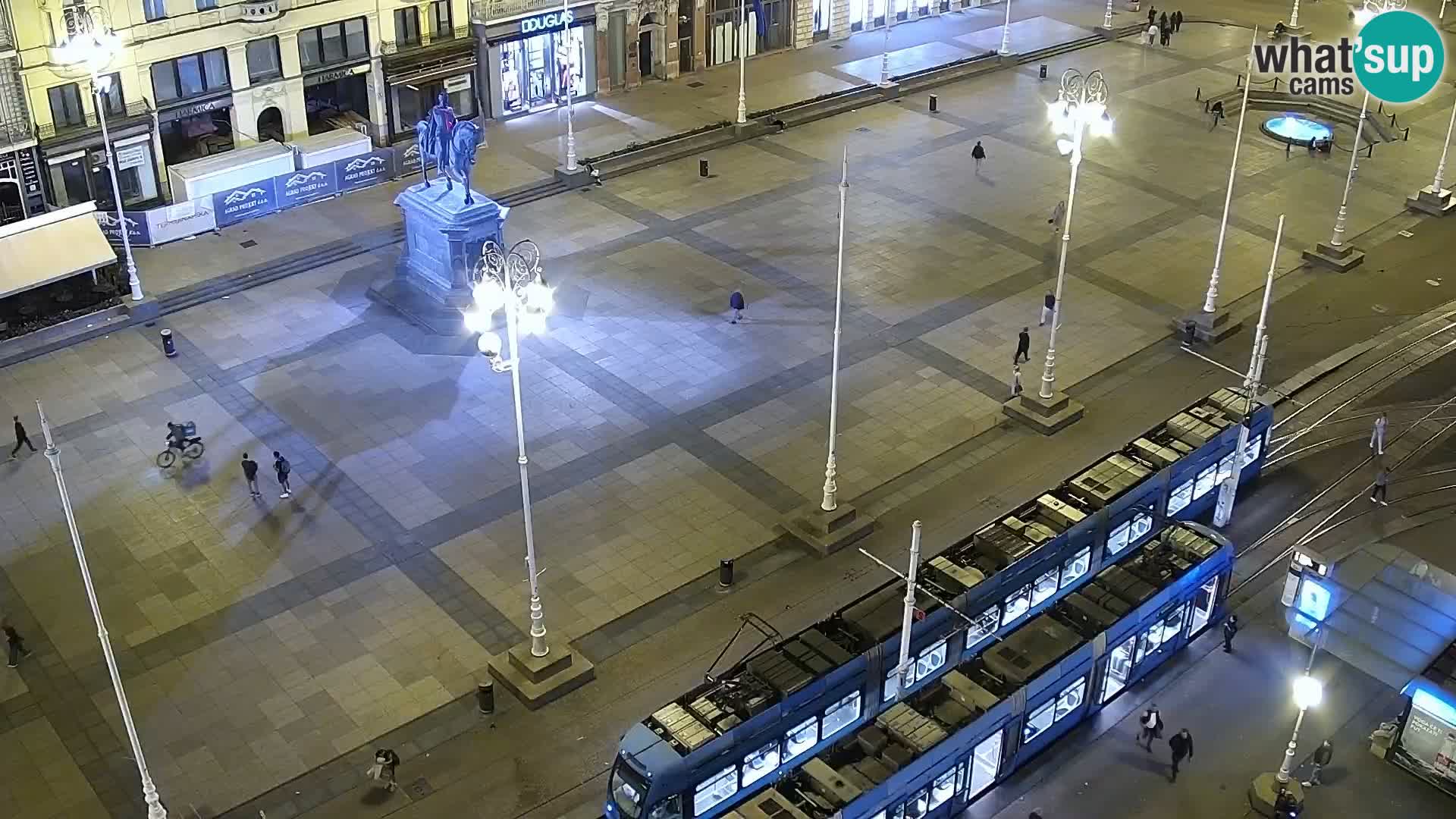 Piazza Ban Jelačić livecam Zagreb – Hotel Dubrovnik