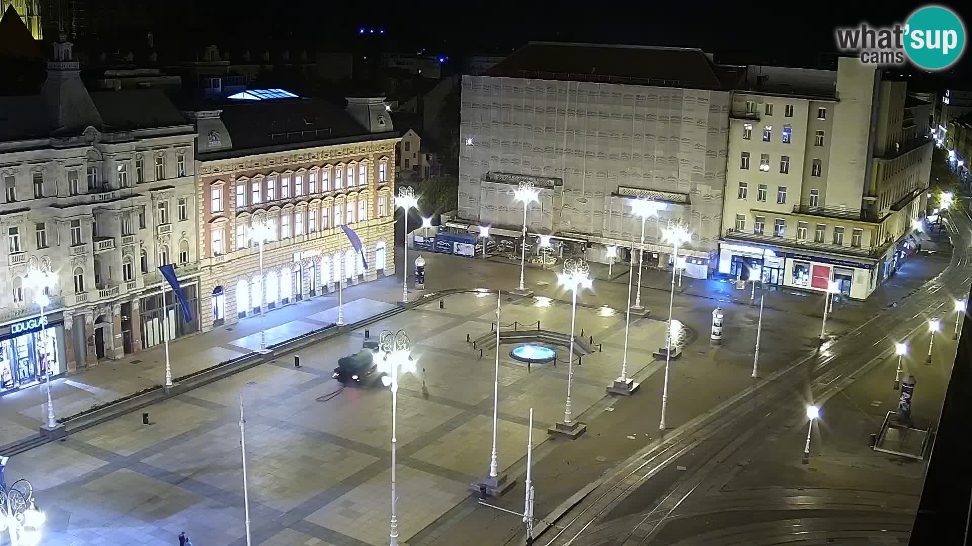 LIVE Webcam Zagreb Hotel Dubrovnik | Ban Jelačić square