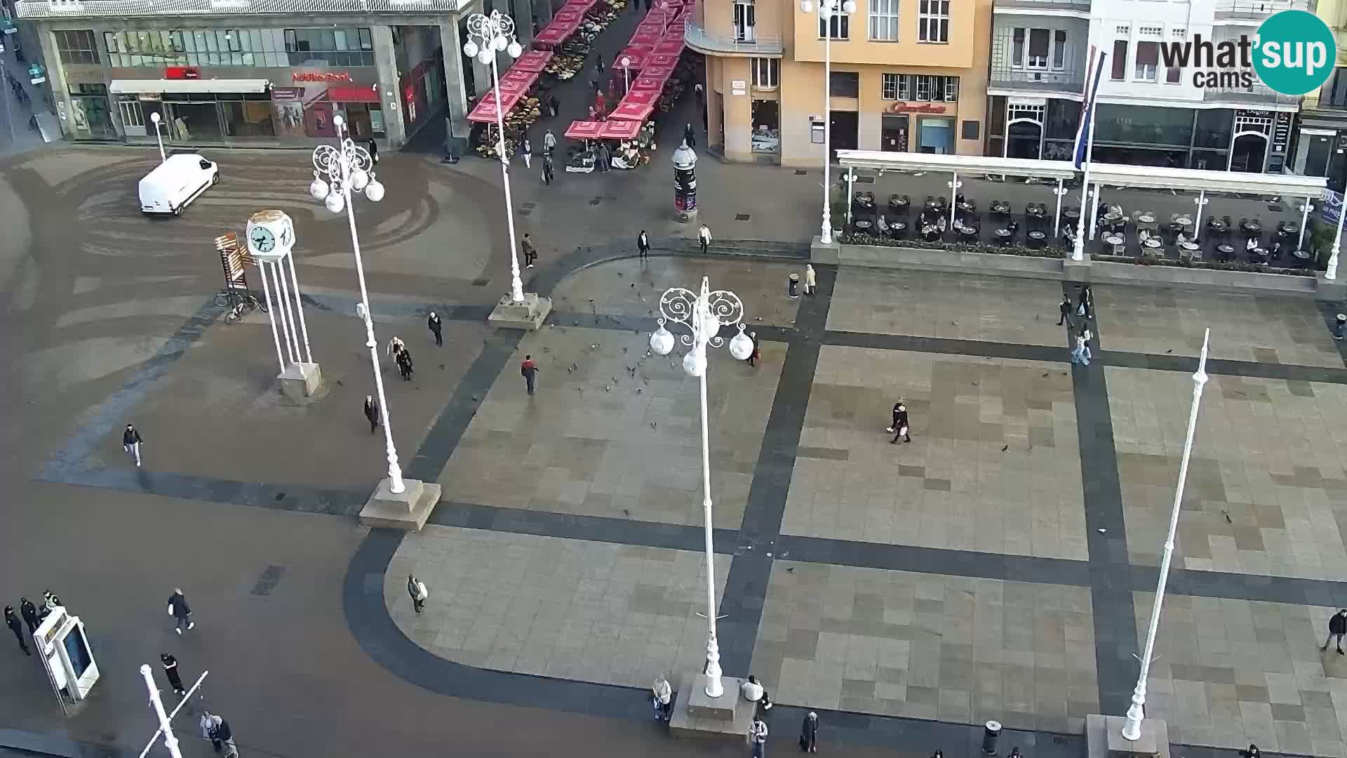 Ban Jelačić live cam Zagreb – Hotel Dubrovnik