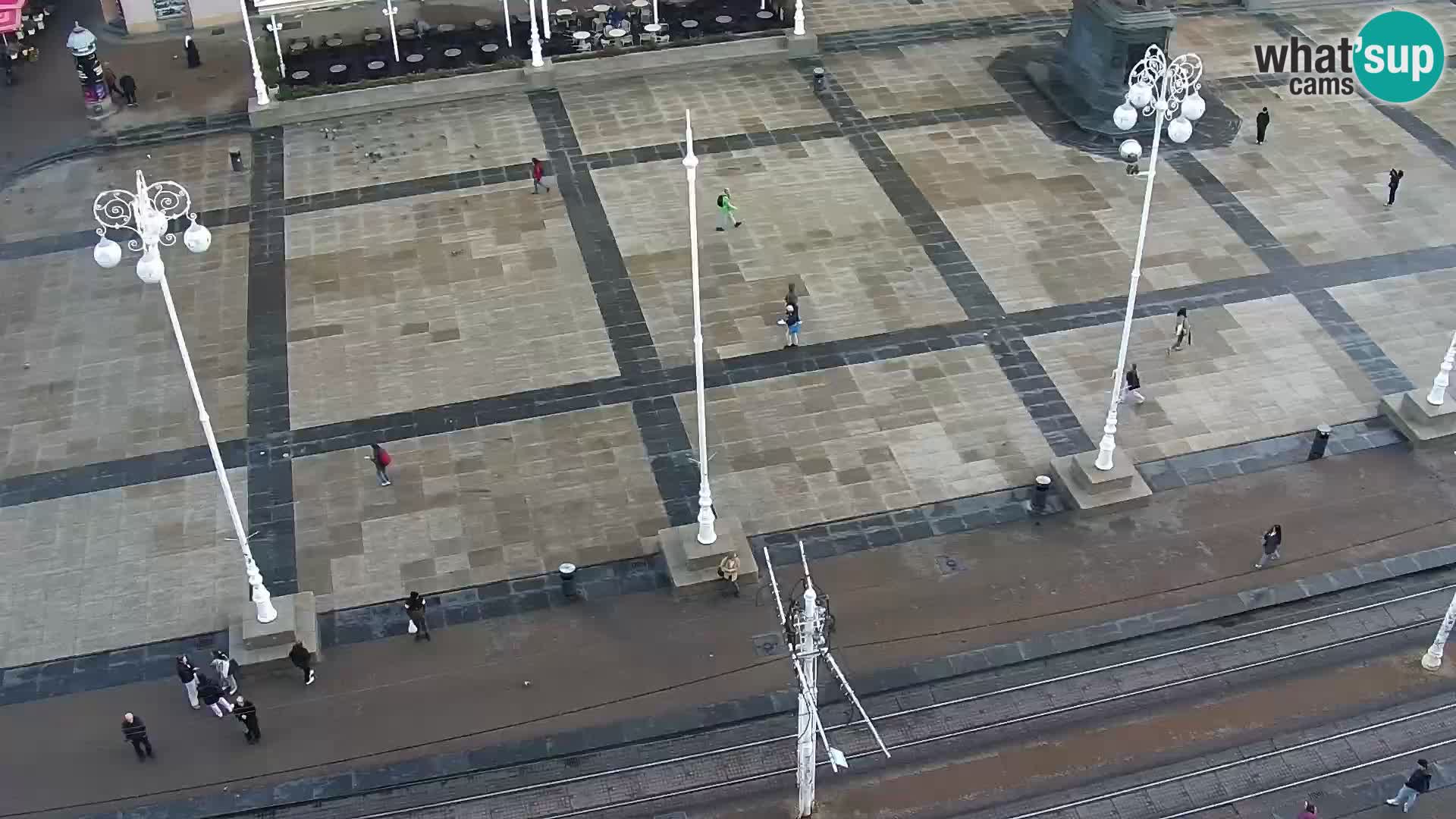LIVE Webcam Zagreb Hotel Dubrovnik | Ban Jelačić square