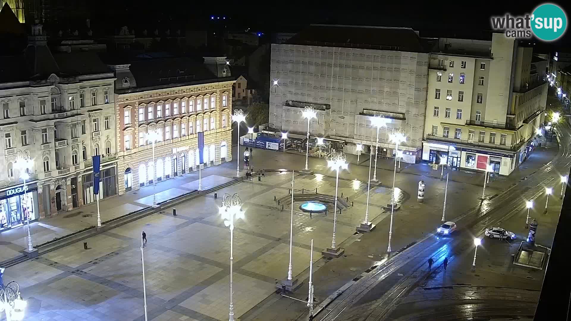 Plaza Ban Jelačić camera en vivo Zagreb – Hotel Dubrovnik
